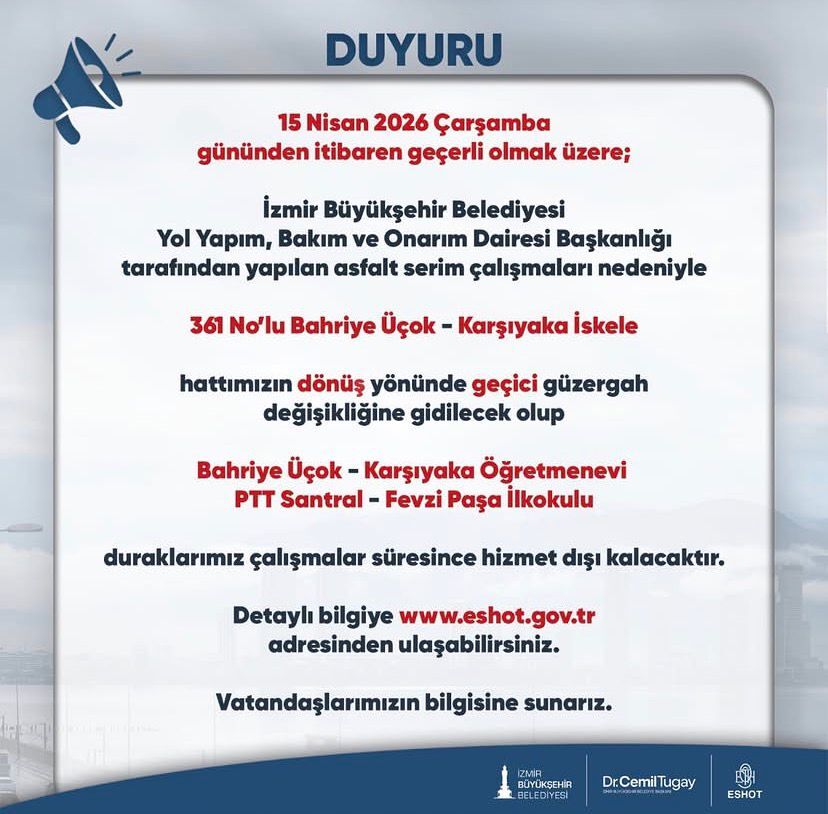 İzmir Büyükşehir Belediyesi, kent genelinde sürdürdüğü yol yenileme ve asfalt serim çalışmalarına bir yenisini daha ekliyor.