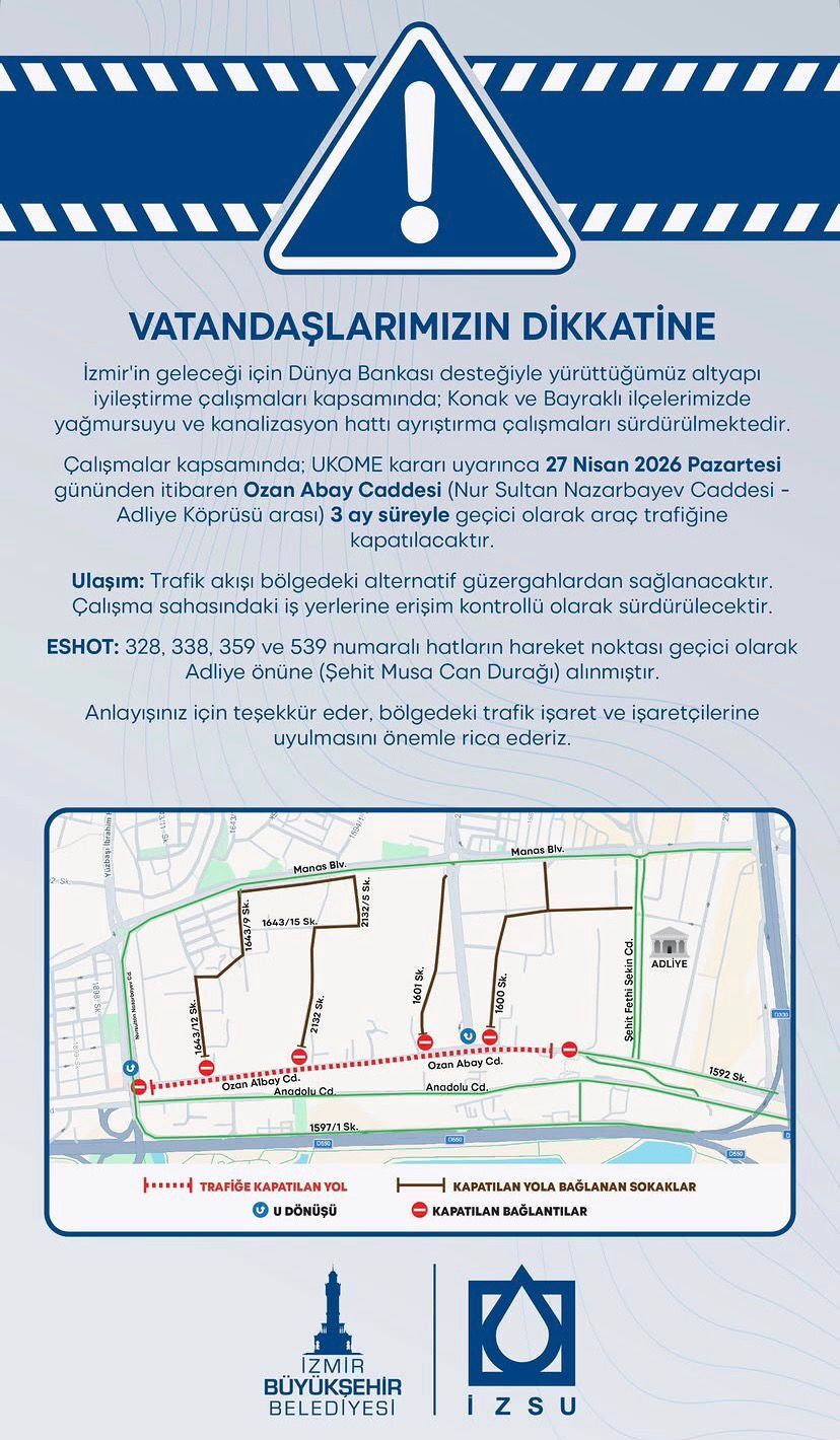 3 ay trafiğe kapatılıyor-1