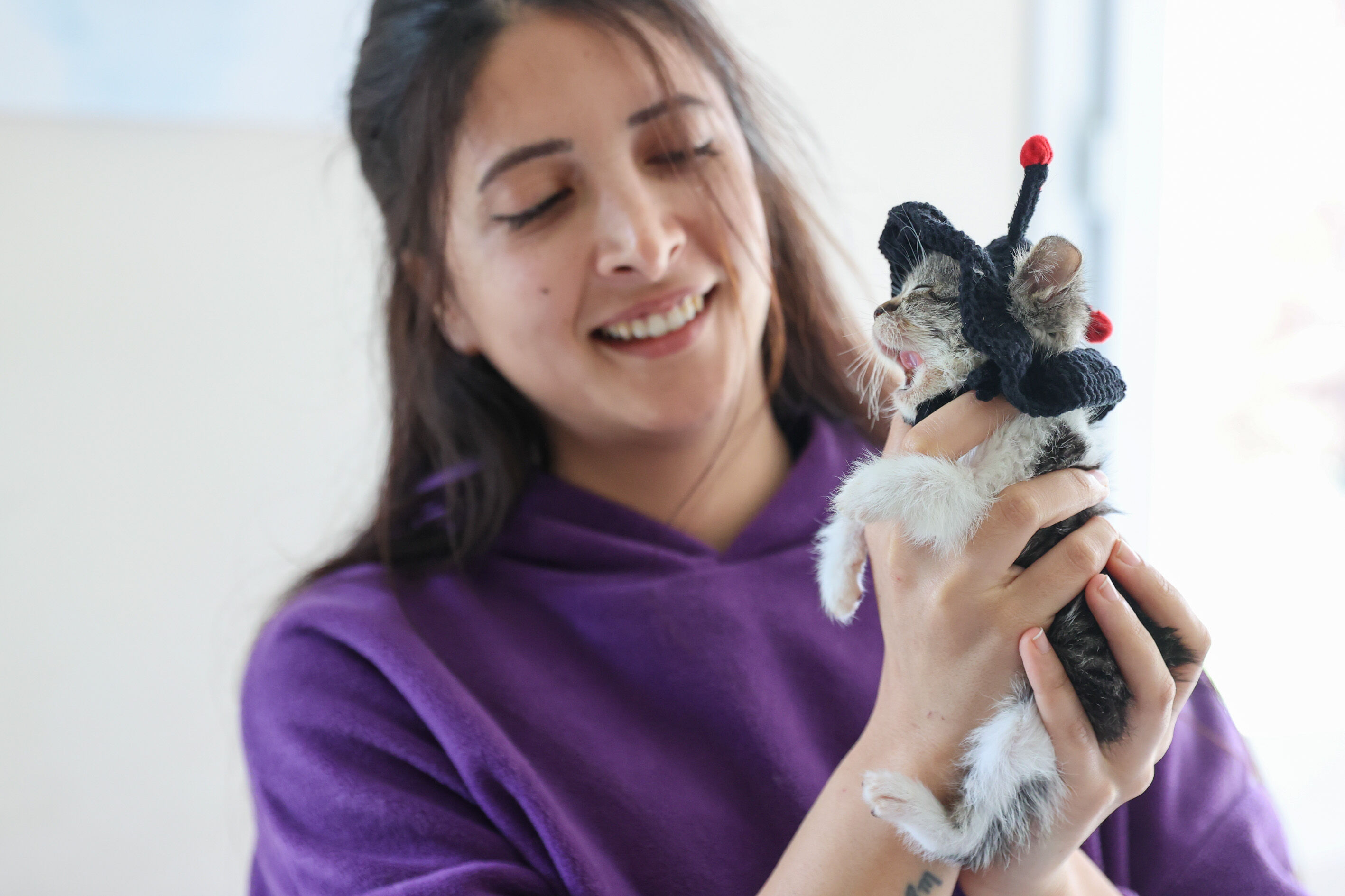 Yaşama Ihtimali Sıfıra Yakın Zero Yavru Kedi Hayata Tutundu (6)