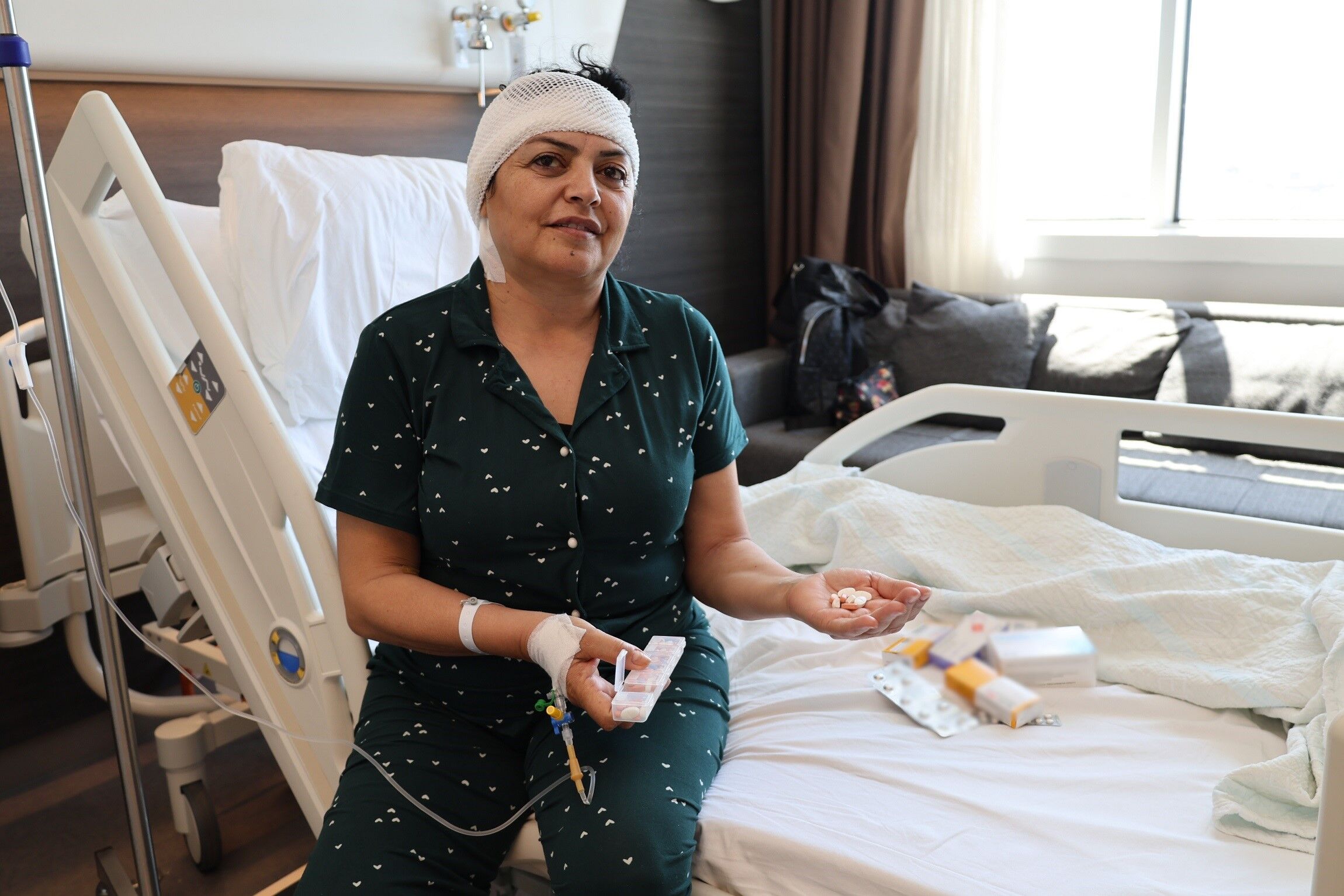 Lefkoşa’da yaşayan 57 yaşındaki Şefika Kıral,-1