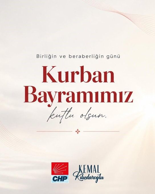 Kılıçdaroğlu’ndan dikkat çeken bayram mesajı
