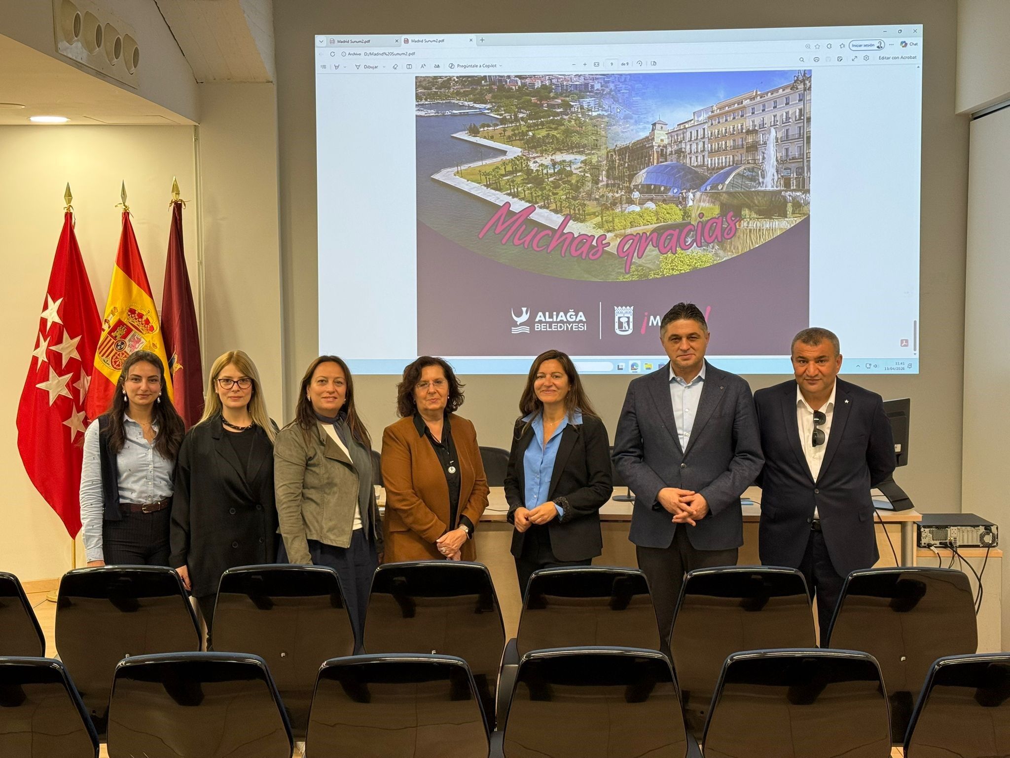 Aliağa Belediyesi’nin Sosyal Hizmet Modeli Madrid’de Ilgi Görürken, Heyetler Arası Görüşmede Deneyim Paylaşımı Ve Iyi Uygulamalar Ele Alındı. Ifade Edildi (1)