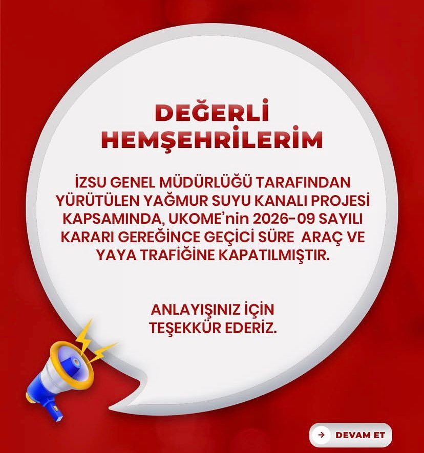 Balçova Belediye Başkanı Onur Yiğit, İzsu Tarafından Yürütülecek Yağmur Suyu Kanalı Projesi Kapsamında Ilçede Geçici Bir Trafik Düzenlemesine Gidildiğini Duyurdu. (4)