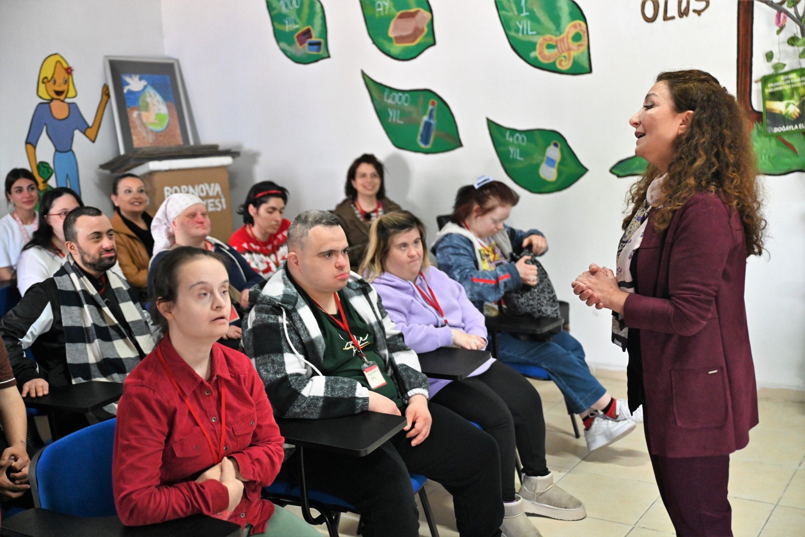Bornova’da Özel Bireylerden Doğaya Anlamlı Çevre Etkinliği (2)
