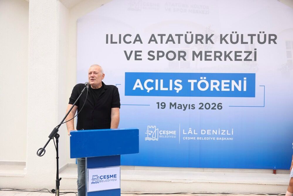 Çeşme’de 19 Mayıs Coşkusu Ilıca Atatürk Kültür Ve Spor Merkezi’nin Açılışıyla Taçlandıphoto 2026 05 19 16 04 18 (1)