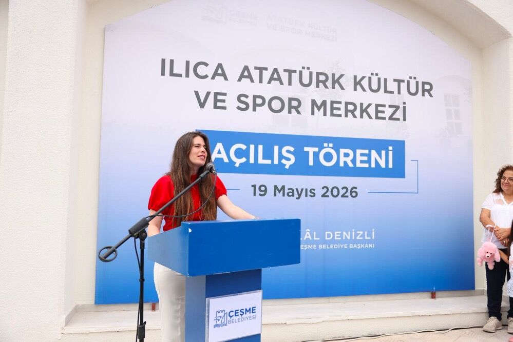 Çeşme’de 19 Mayıs Coşkusu Ilıca Atatürk Kültür Ve Spor Merkezi’nin Açılışıyla Taçlandıphoto 2026 05 19 16 04 19 2