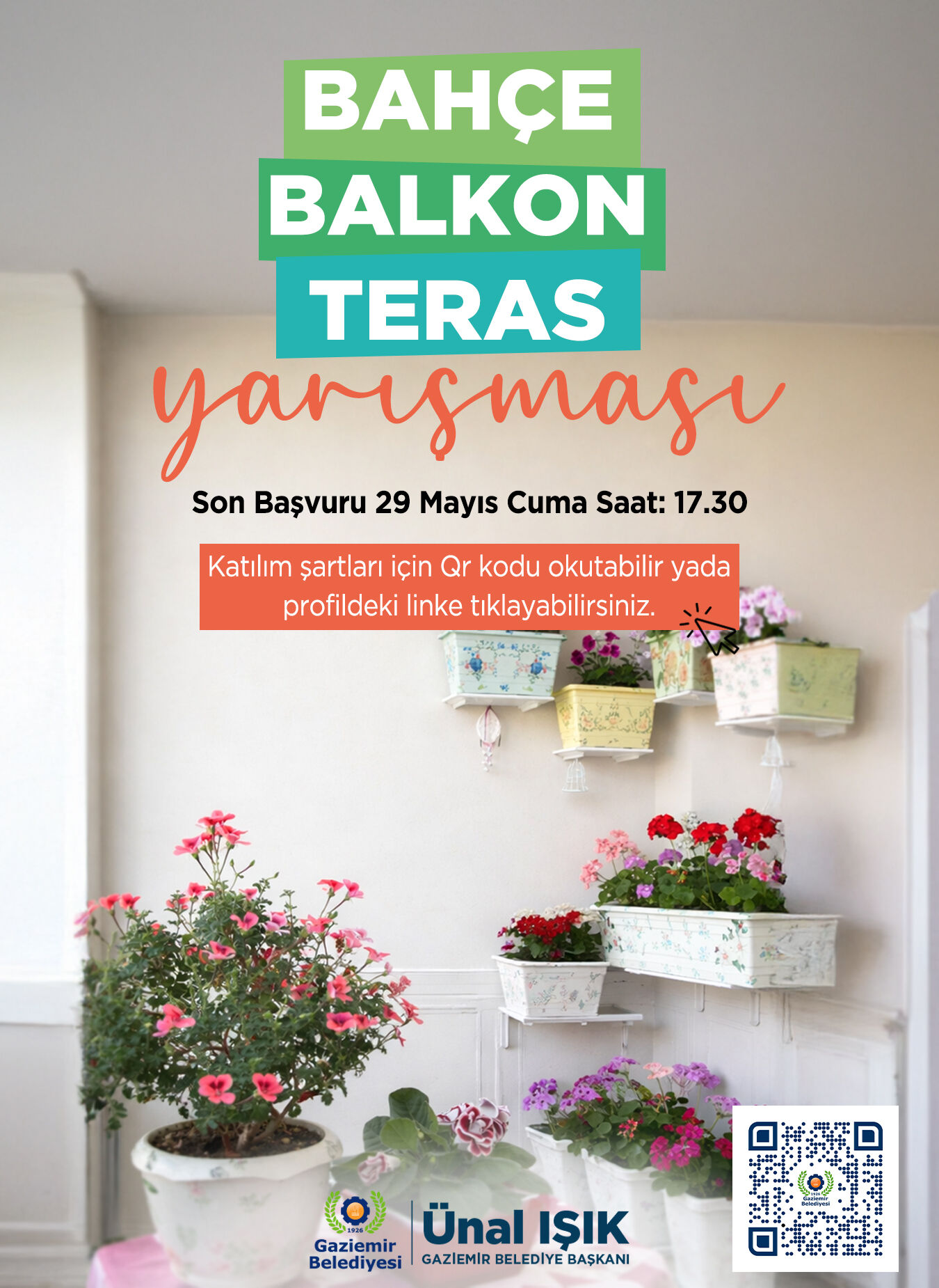 Çiçeklerine Güvenen Yaşadı! Gaziemir Belediyesi Ödül Dağıtıyor! (2)