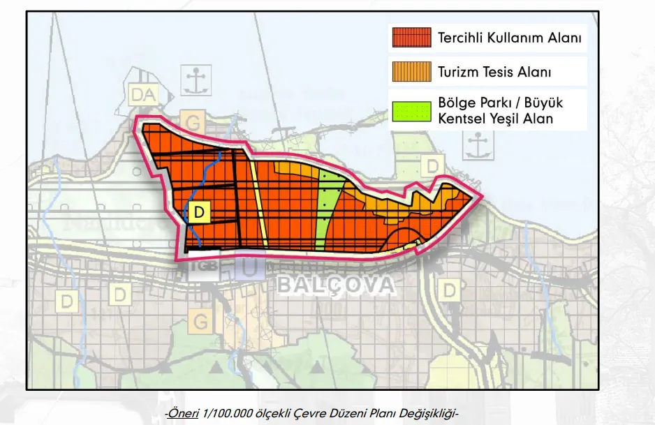 İnciraltı Planlarında Revizyon!