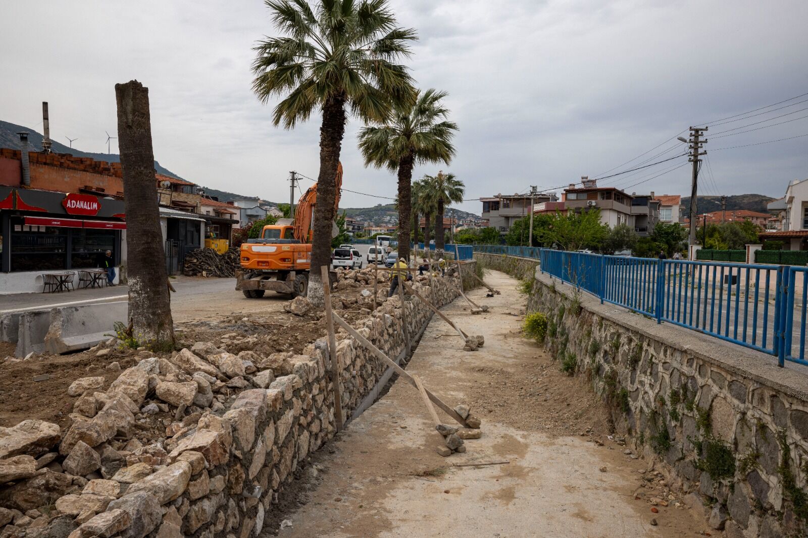 İzsu’dan Yeni Foça’ya Güvenli Gelecek Şavklı Deresi Yenileniyor! (1)