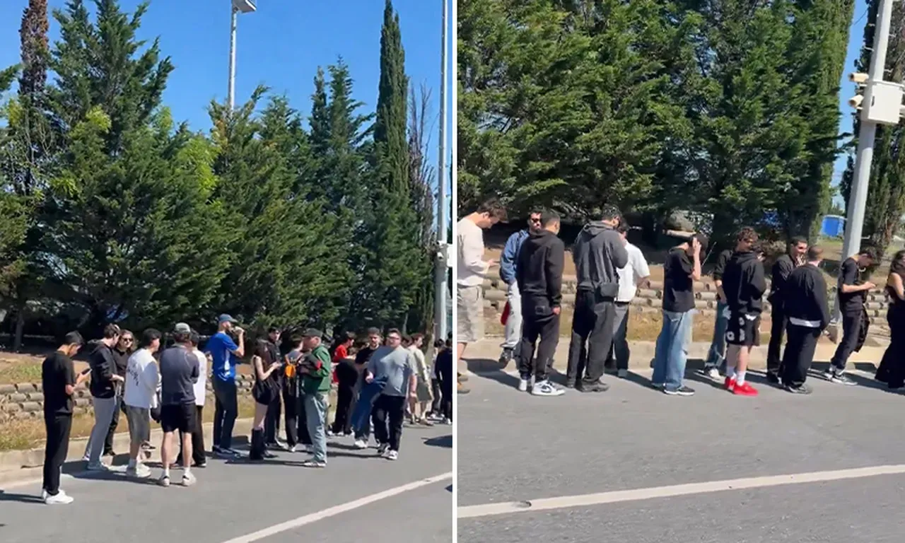 Kanye West Konserinde Ürünleri Yok Sattı 1.000 Tl’lik Çoraplar Için 2,5 Kilometrelik Kuyruk! (1)