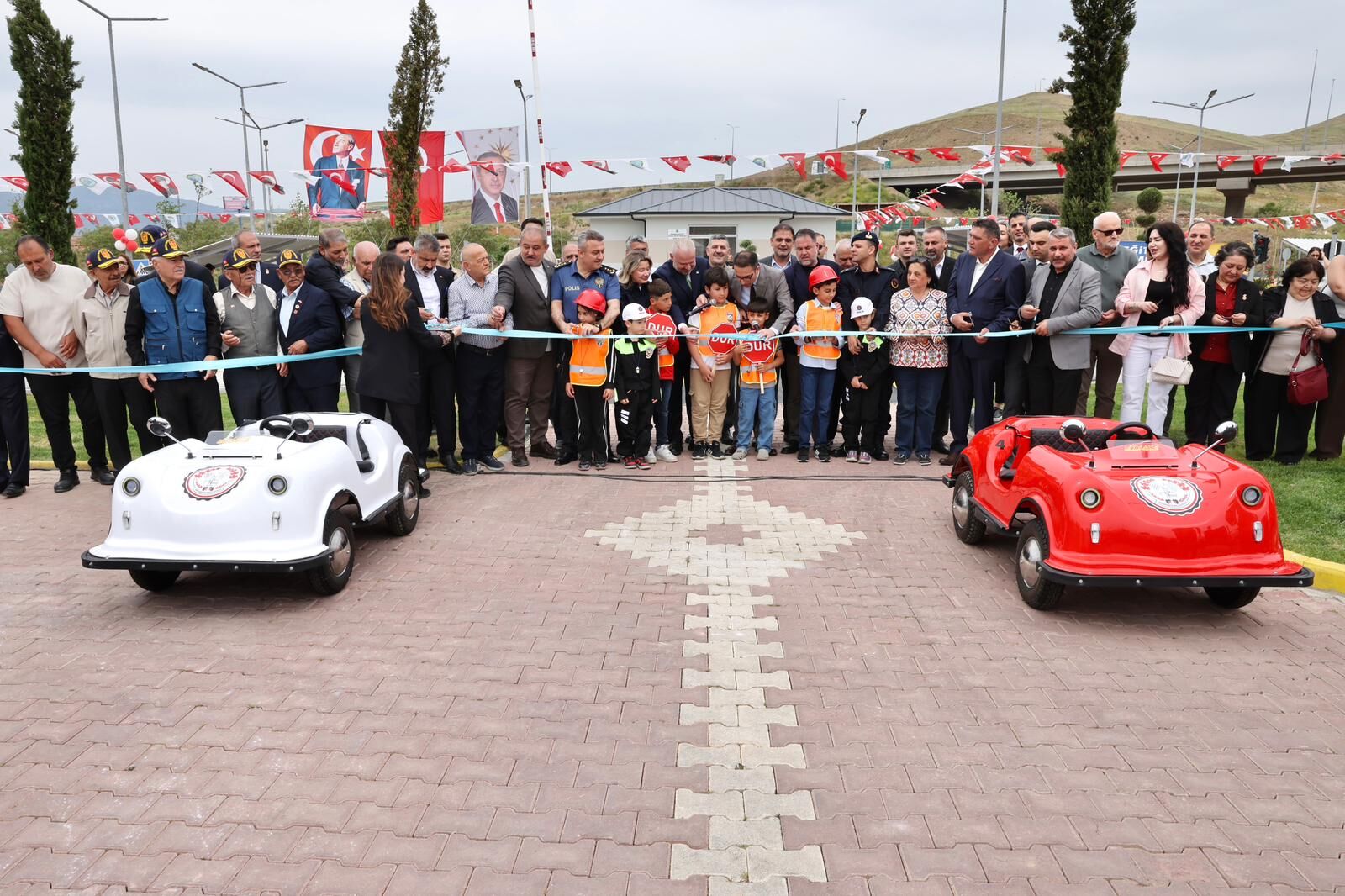 Menemen Asarlık’ta Trafik Eğitim Parkuru Hizmete Açıldı (1)