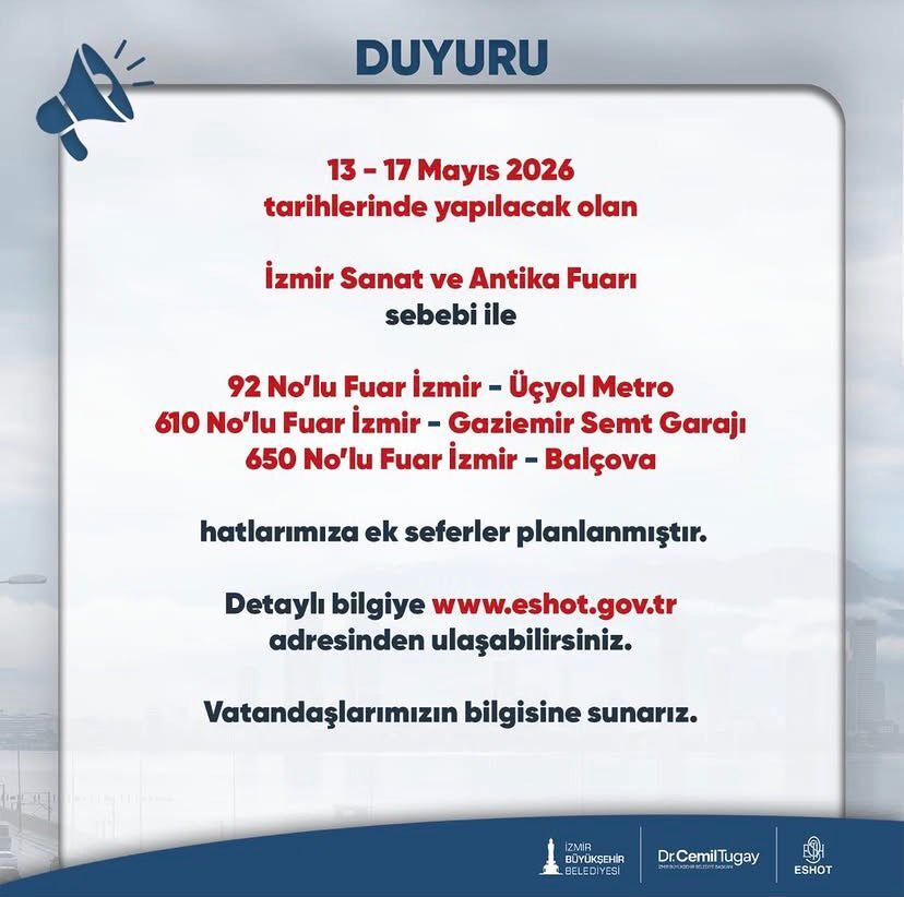 İzmir’de yaşayanlar ve sanatseverler için güzel bir haber var!