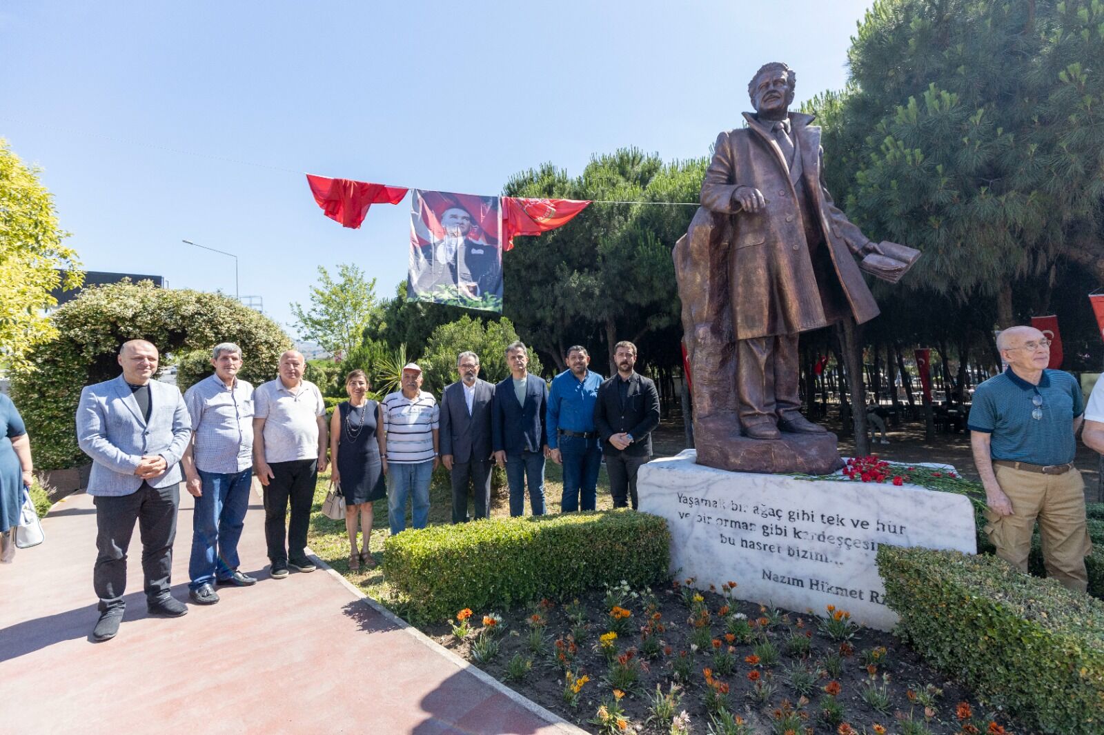 Usta şair Nazım Hikmet,