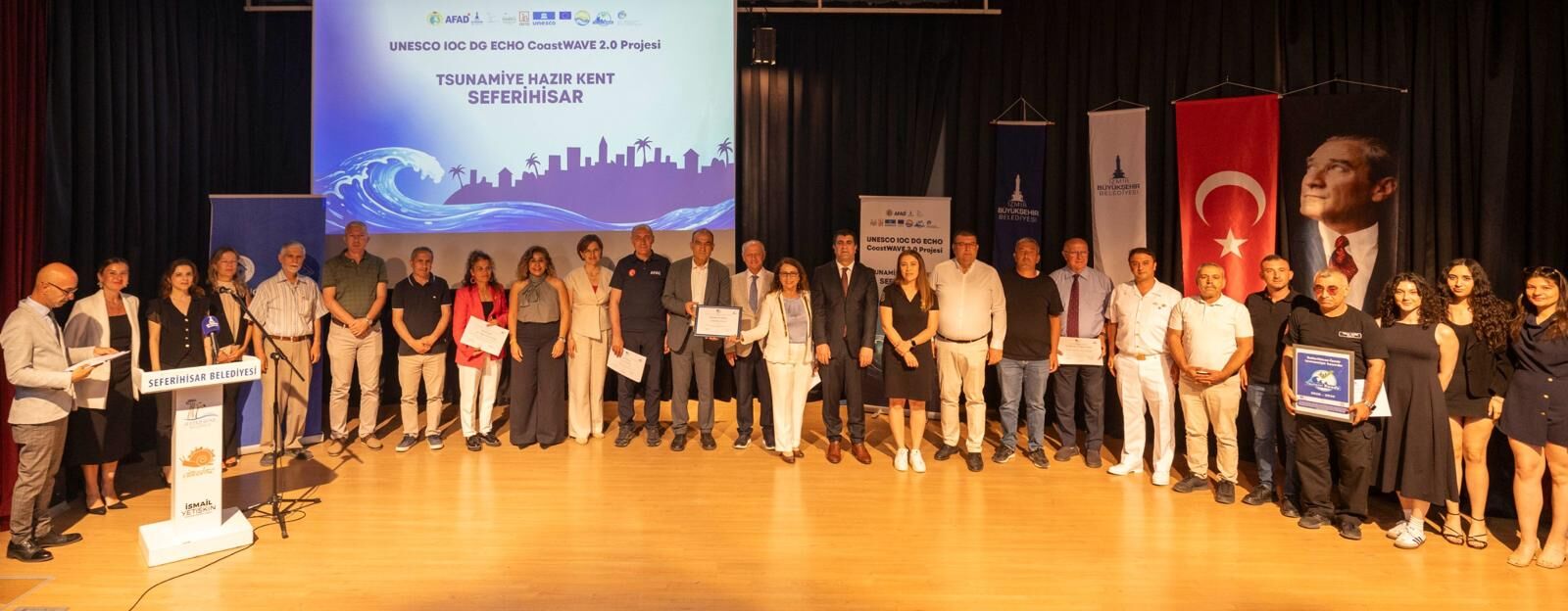 UNESCO’dan Seferihisar’a uluslararası tescil: ‘Tsunamiye Hazır Kent’ sertifikası aldı
