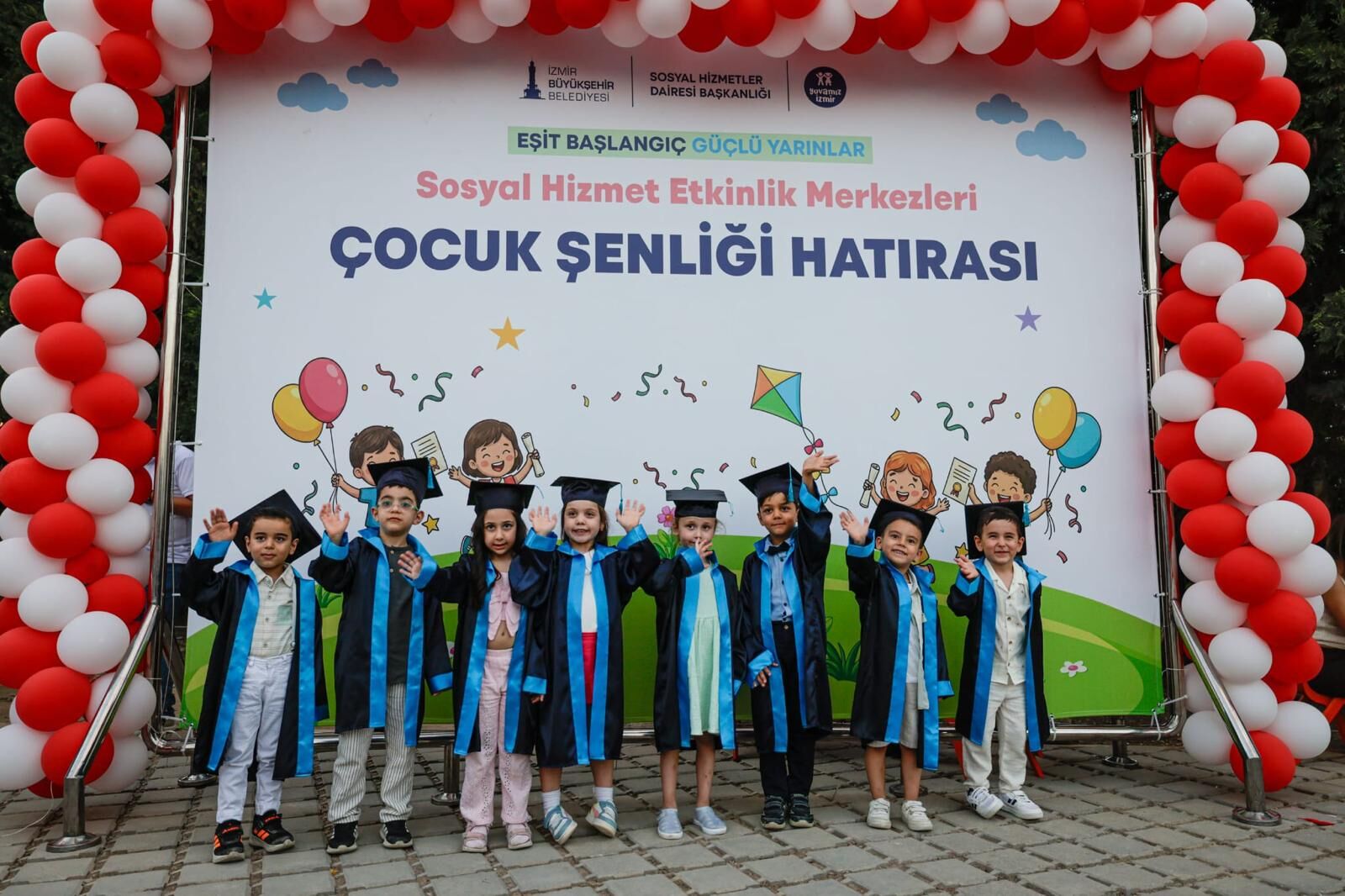 Büyükşehir’den çocuklara renkli yıl sonu buluşması