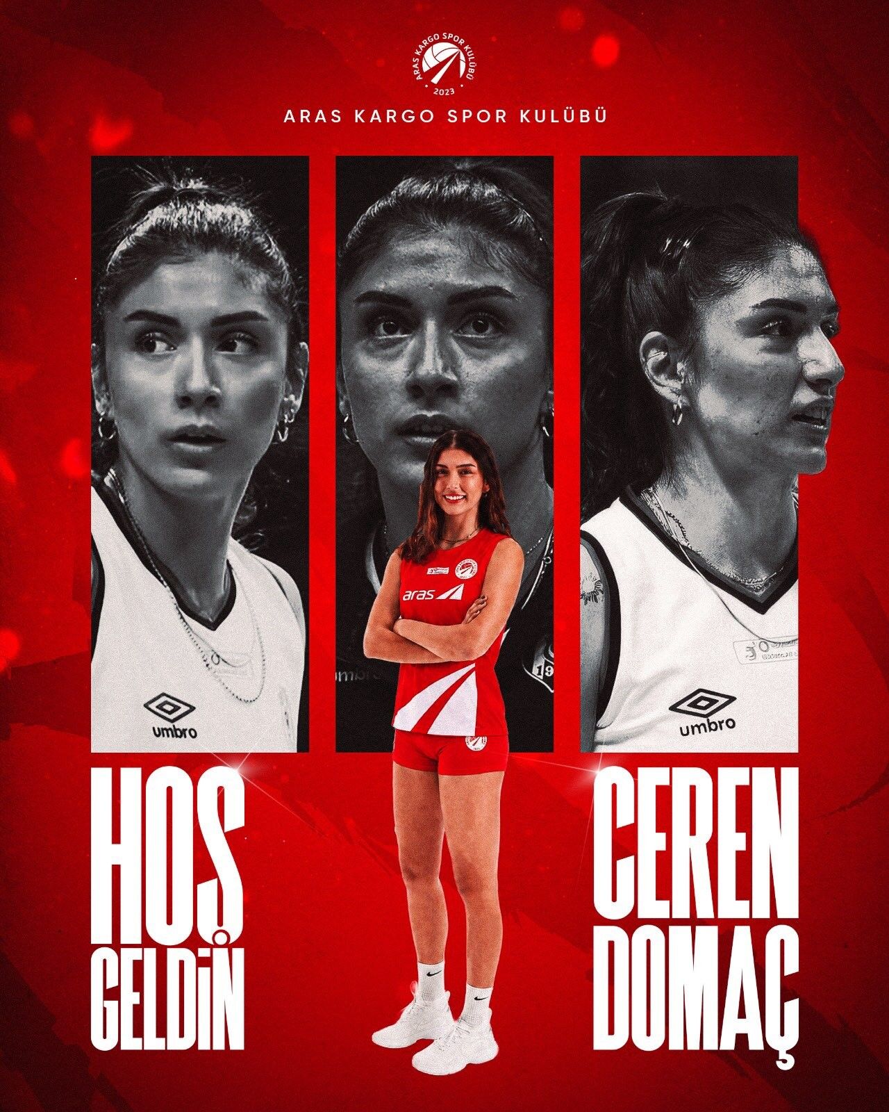 Sultanlar Ligi’nde mücadele eden Aras Kargo Kadın Voleybol Takımı, yeni sezon öncesi transfer çalışmalarına devam ediyor.