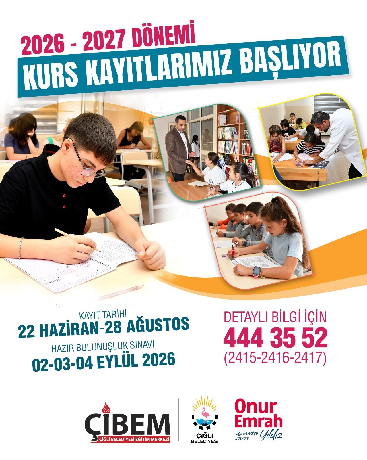 Çiğli Belediyesi Eğitim Merkezi’nde (Çi̇bem) 2026 2027 Eğitim Öğretim Yılı Ön Kayıt Süreci 22 Haziran’da Başlayacak (1)