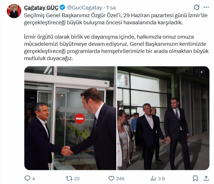 İzmir örgütünden