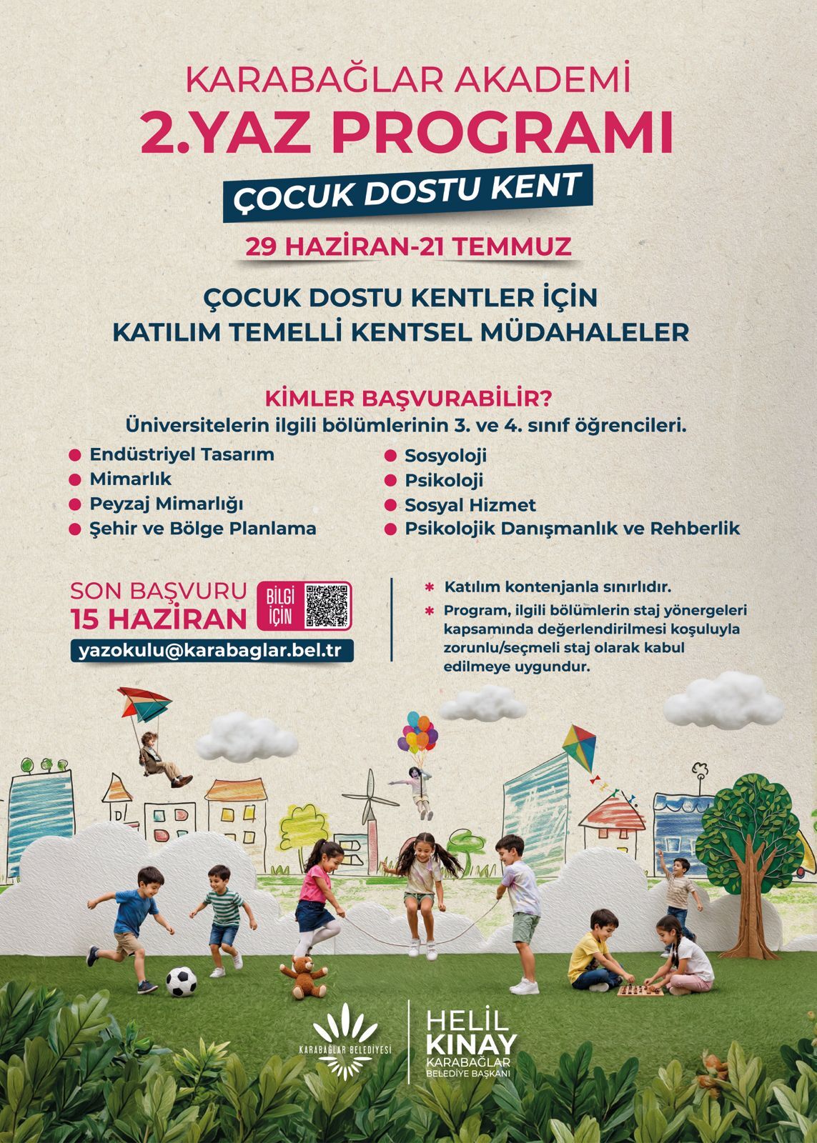 Karabağlar Yaz Akademisi 2. Kez Başlıyor