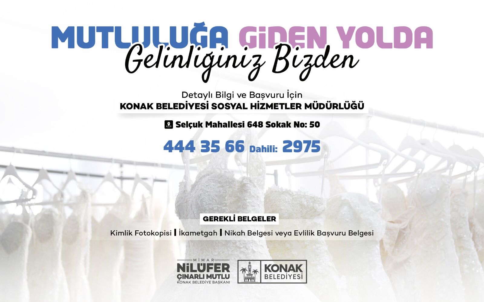 Konak'tan Evlilik Desteği (2)