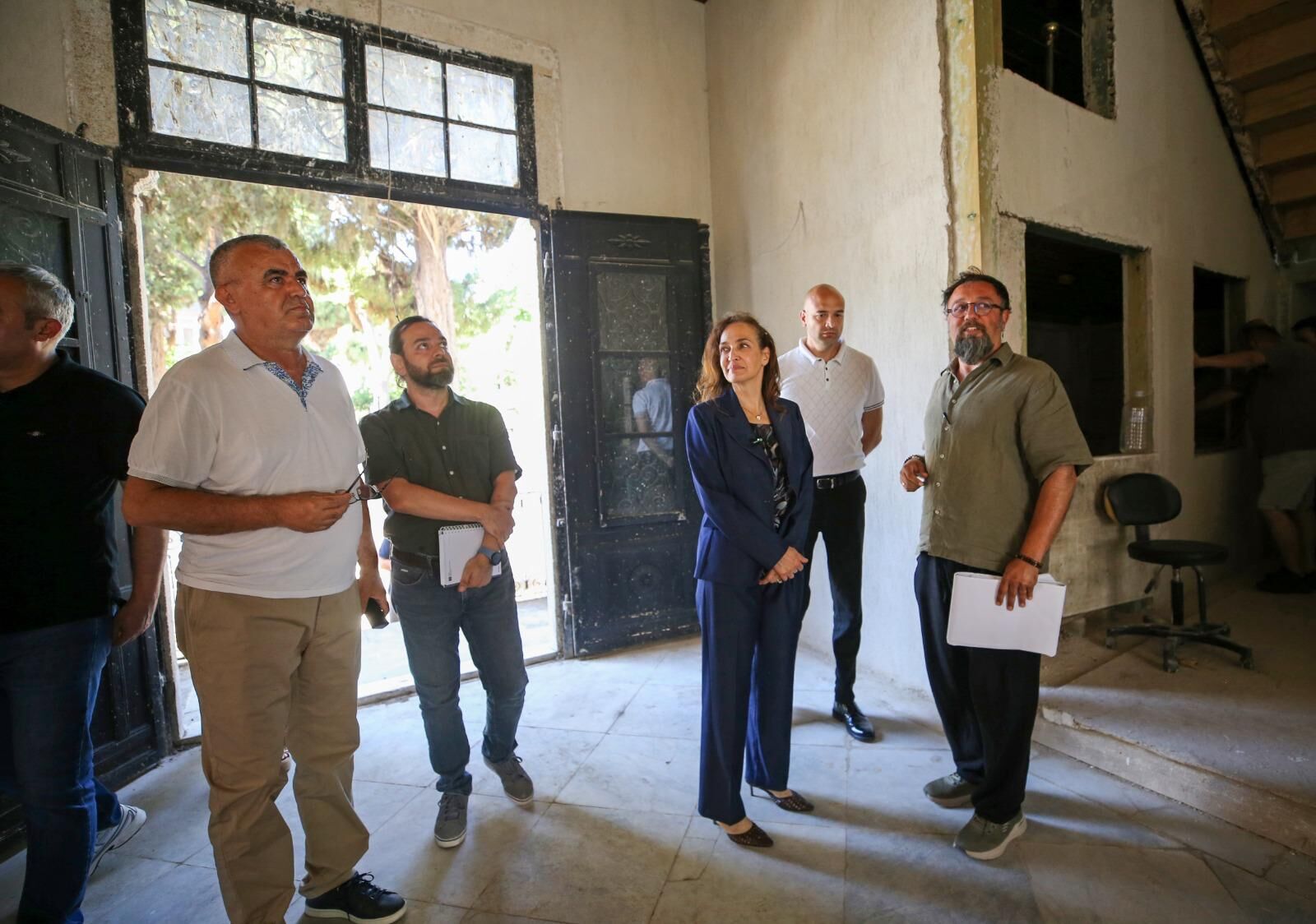 Latife Hanım Köşkü’nde Restorasyon Sürüyor, Başkan Ünsal Çalışmaları Yerinde Inceledi (4)