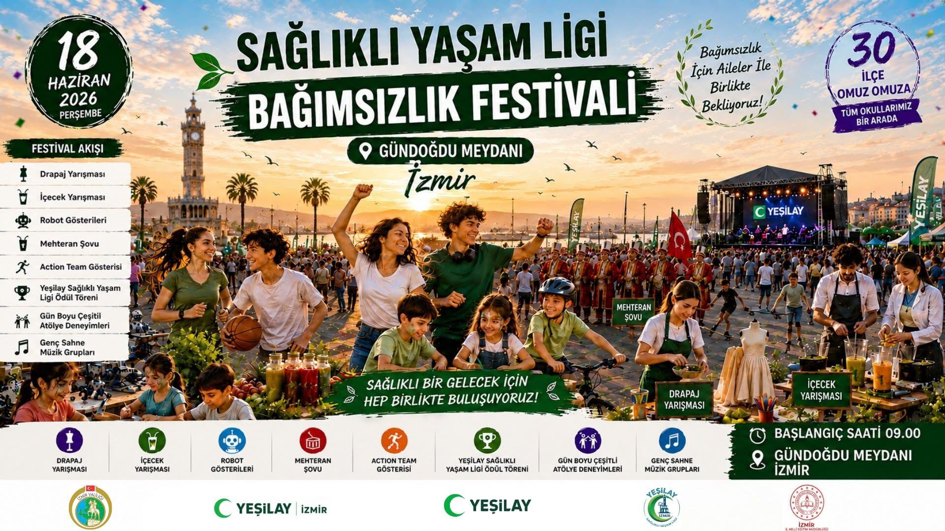 İzmir’de festival zamanı! Sağlıklı yaşam ligi-1