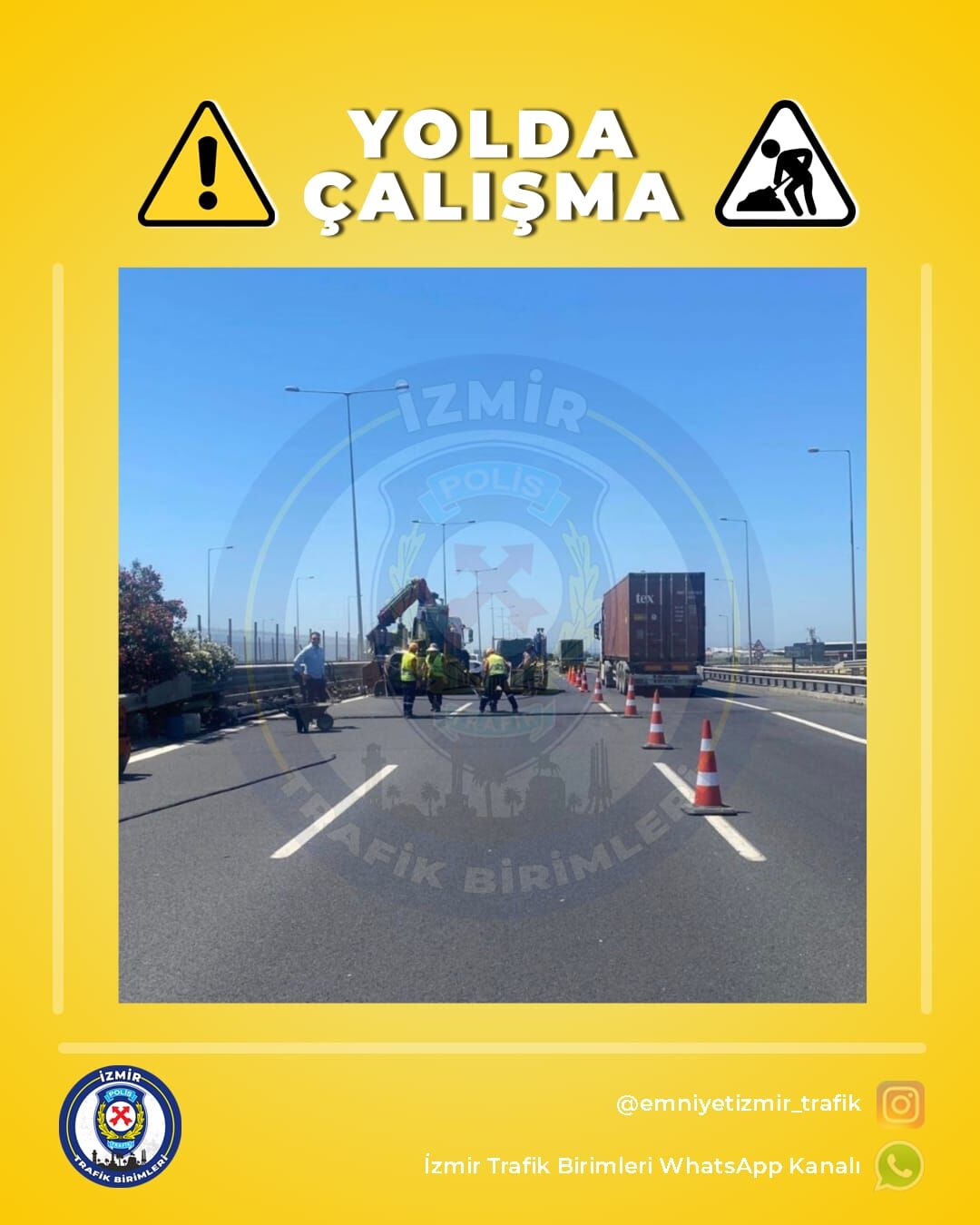 İzmir'de sürücüler dikkat! O yol tamamen kilitlendi