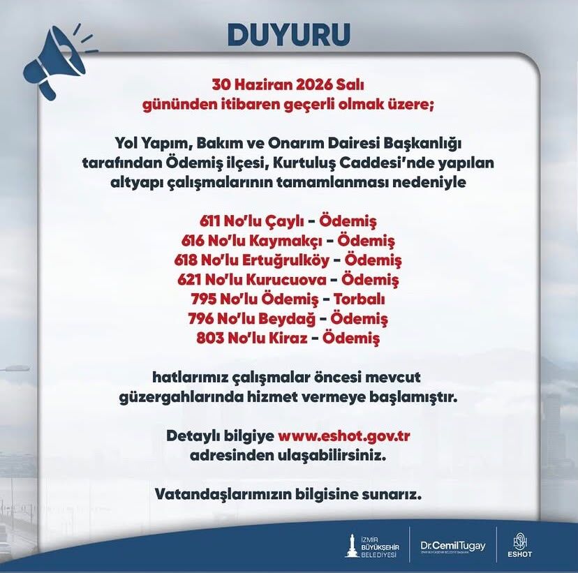 Ödemişlilere müjde! Kurtuluş Caddesi açıldı