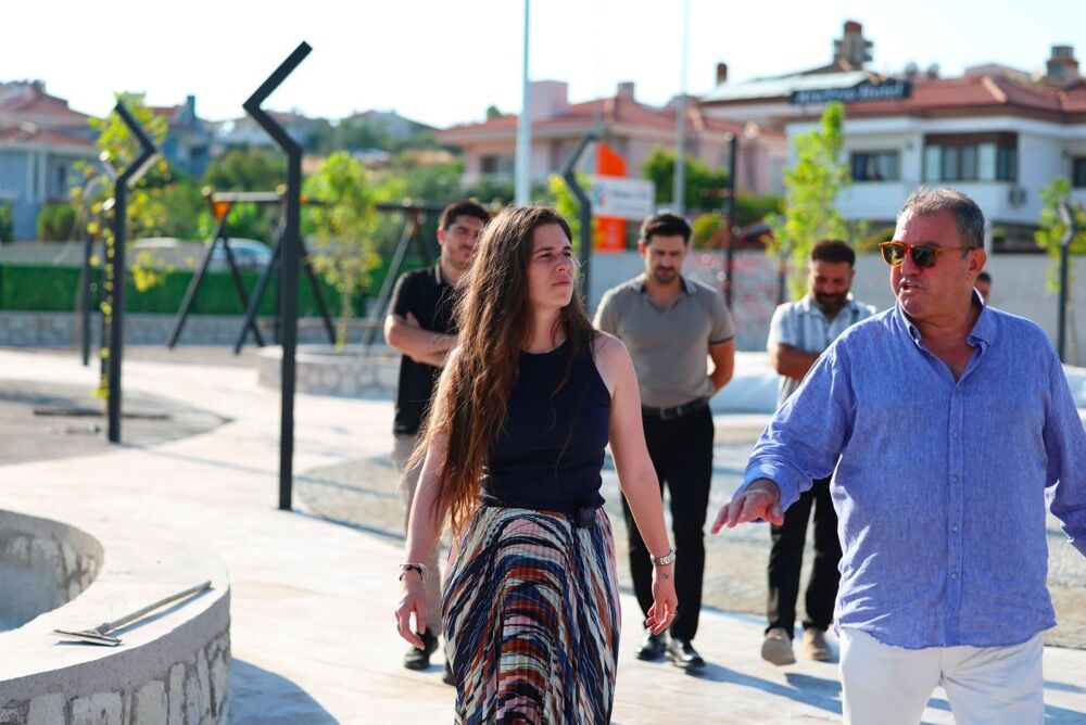 Başkan Lâl Denizli, Park Ve Bahçeler Çalışmalarını Yerinde Incelediphoto 2026 07 22 09 48 42 3
