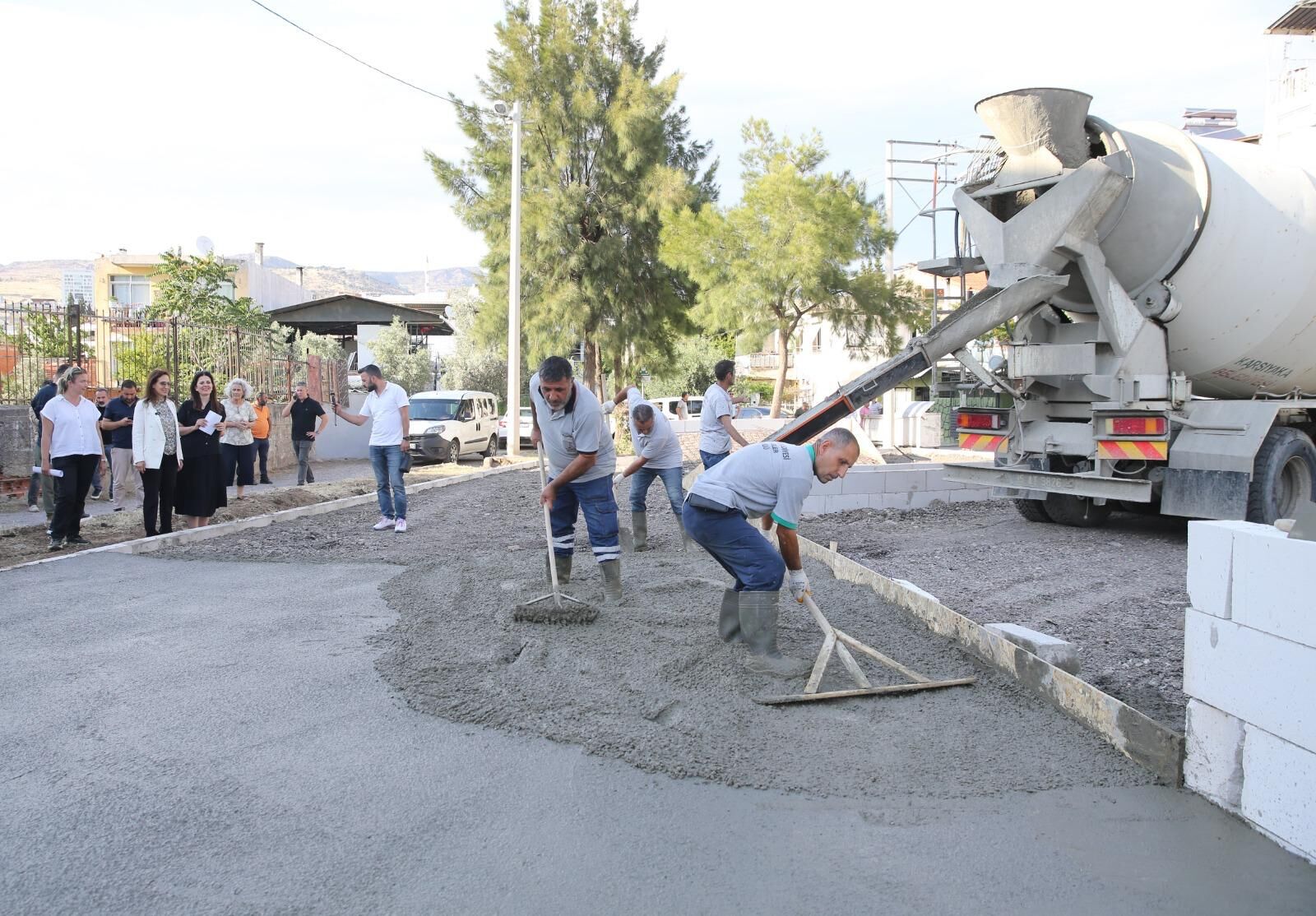 Başkan Ünsal Verdiği Sözü Tuttu Cumhuriyet Mahallesi’ne Kaykay Pisti (6)