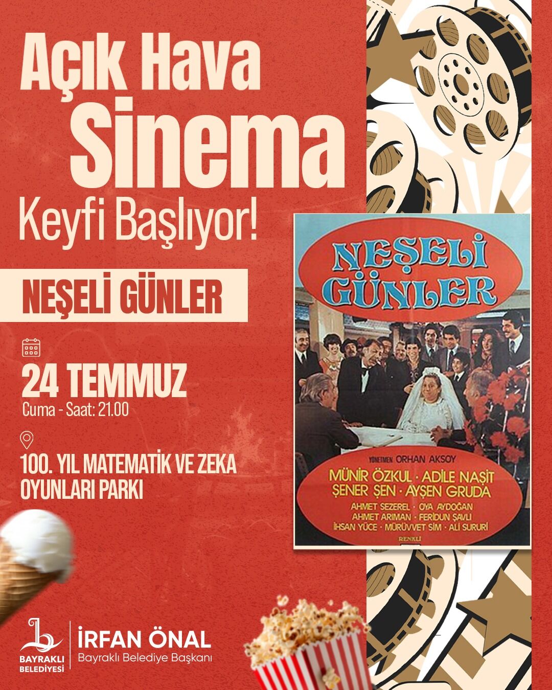 Bayrakli’da Açik Hava Si̇nema Günleri̇ Başliyor (3)