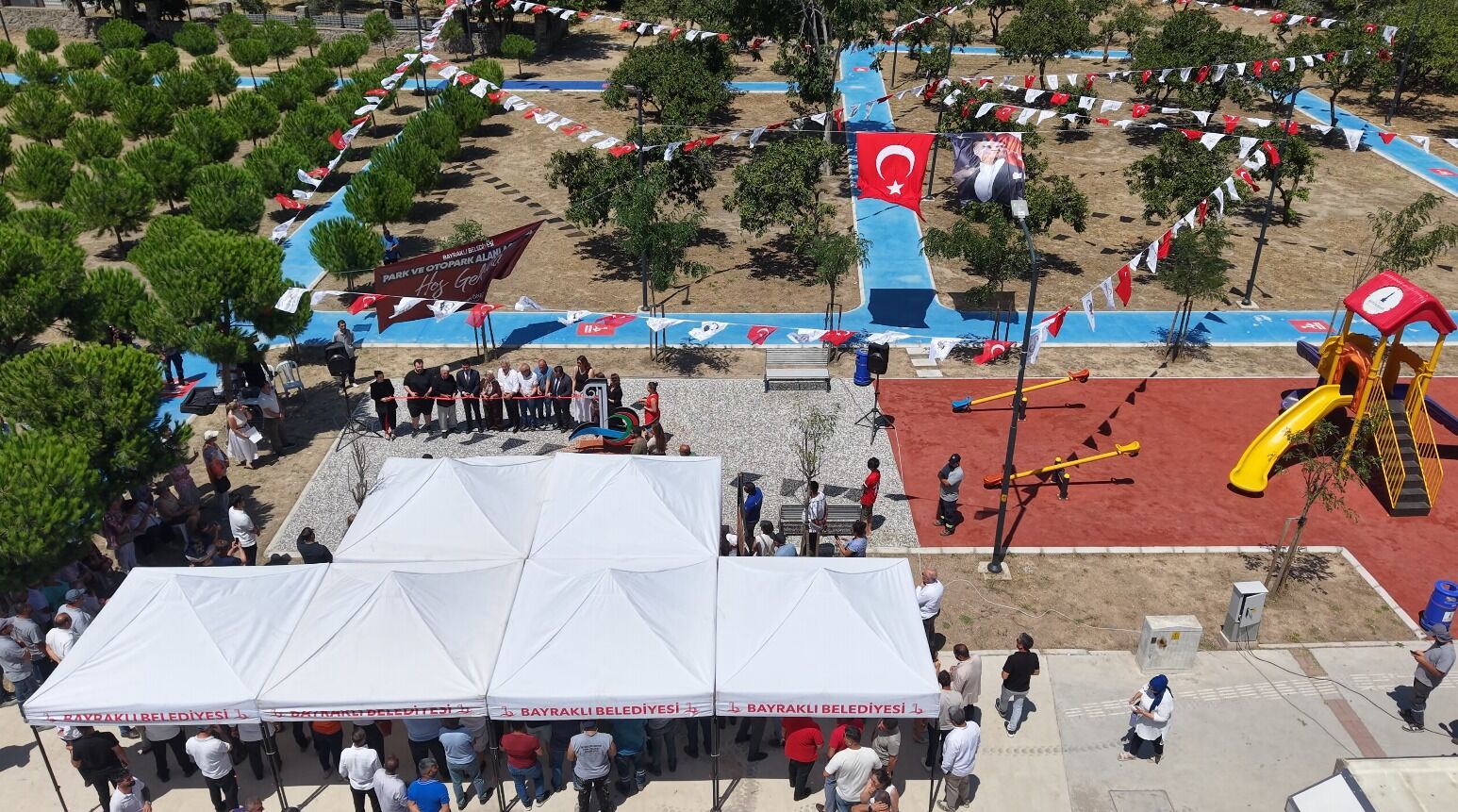 Bayrakli’ya Yeni̇ Park Ve Otopark (6)