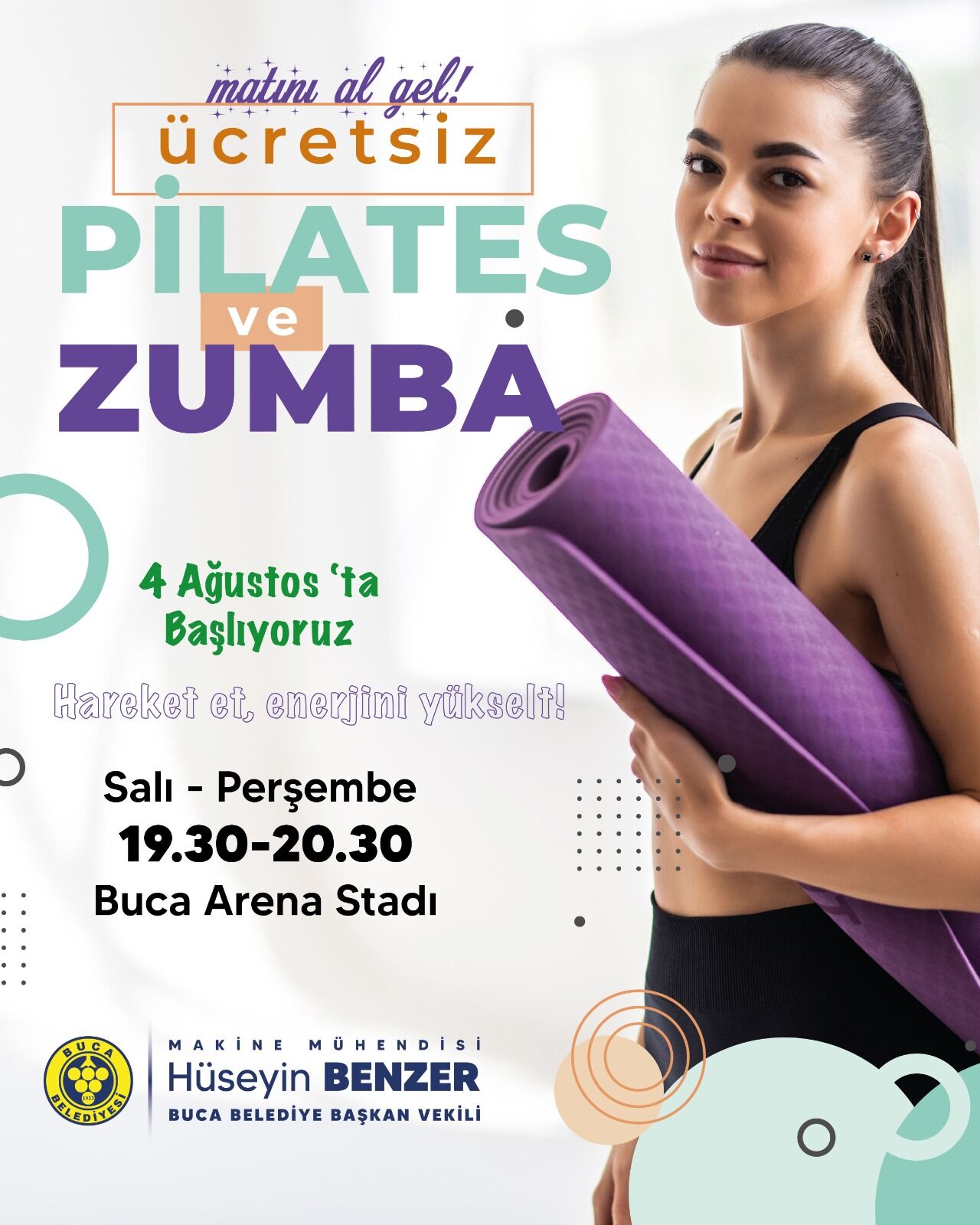 Buca Belediyesi Pilates Dersleri