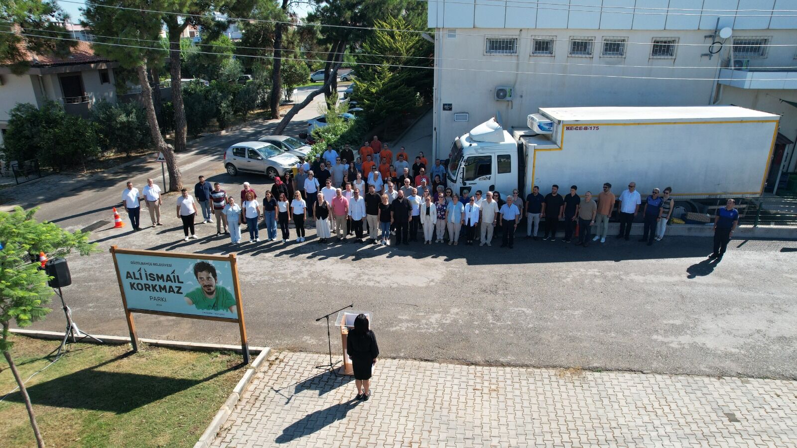 Gezi Parkı Eylemleri Sırasında Uğradığı Saldırı Sonucu Hayatını Kaybeden Ali İsmail Korkmaz, Ölümünün 13'Üncü Yılında Güzelbahçe'de Adını Taşıyan Parkta Düzenlenen Törenle Anıldı. (3)