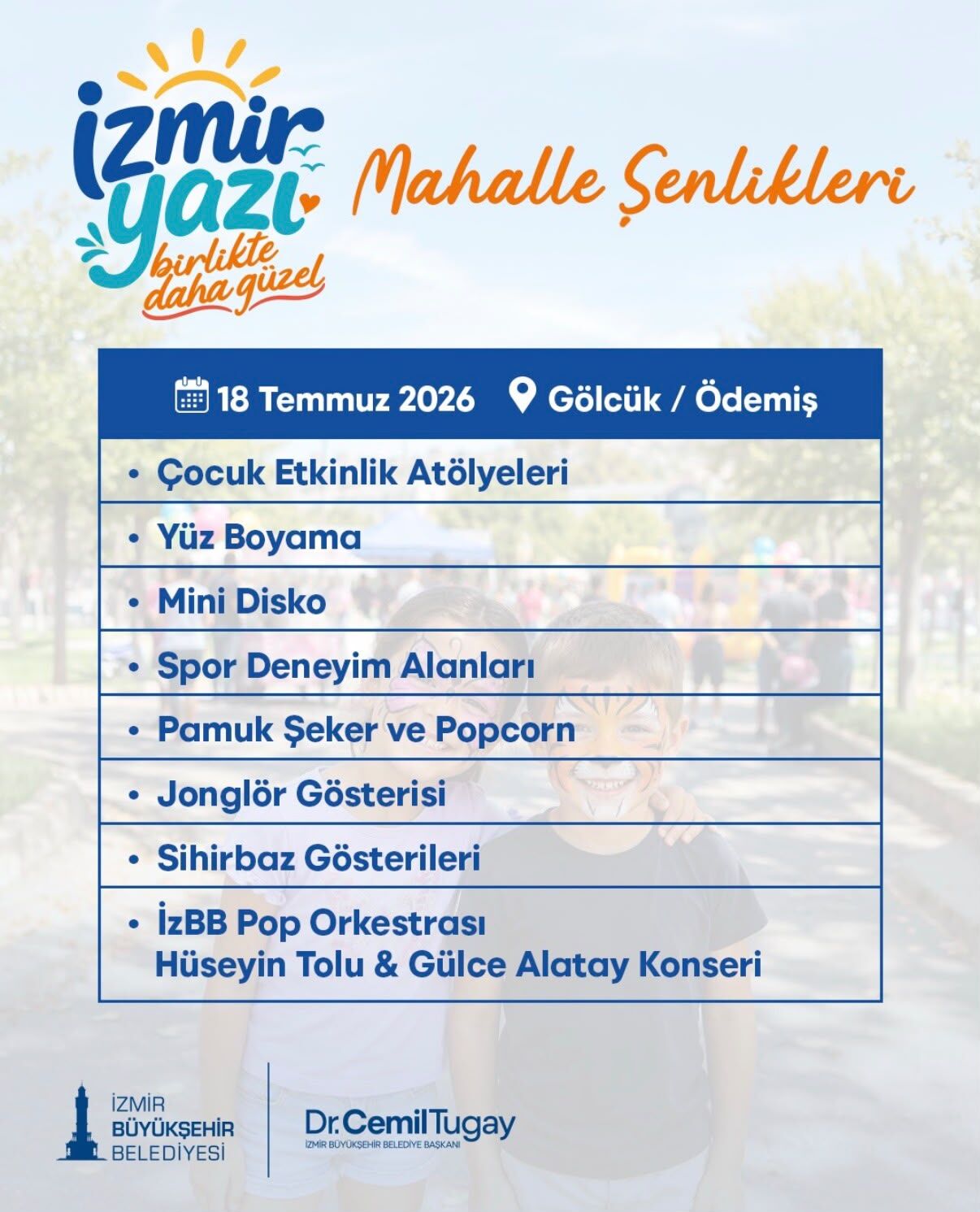 İzmir Büyükşehir Belediyesi’nden Ilçelerde Yaz Coşkusu (2)