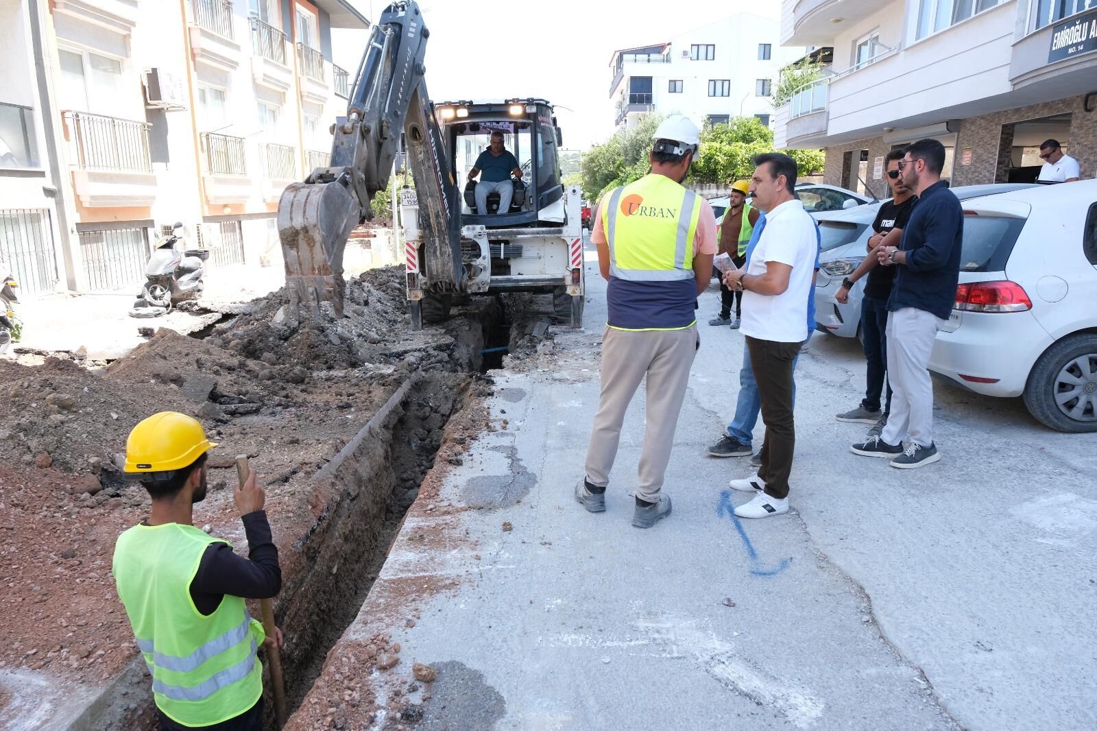 İzmir’in Dikili Ilçesinde Doğal Gaz Altyapısını Genişletmeye Yönelik Çalışmalar Hız Kesmeden Sürüyor. (5)