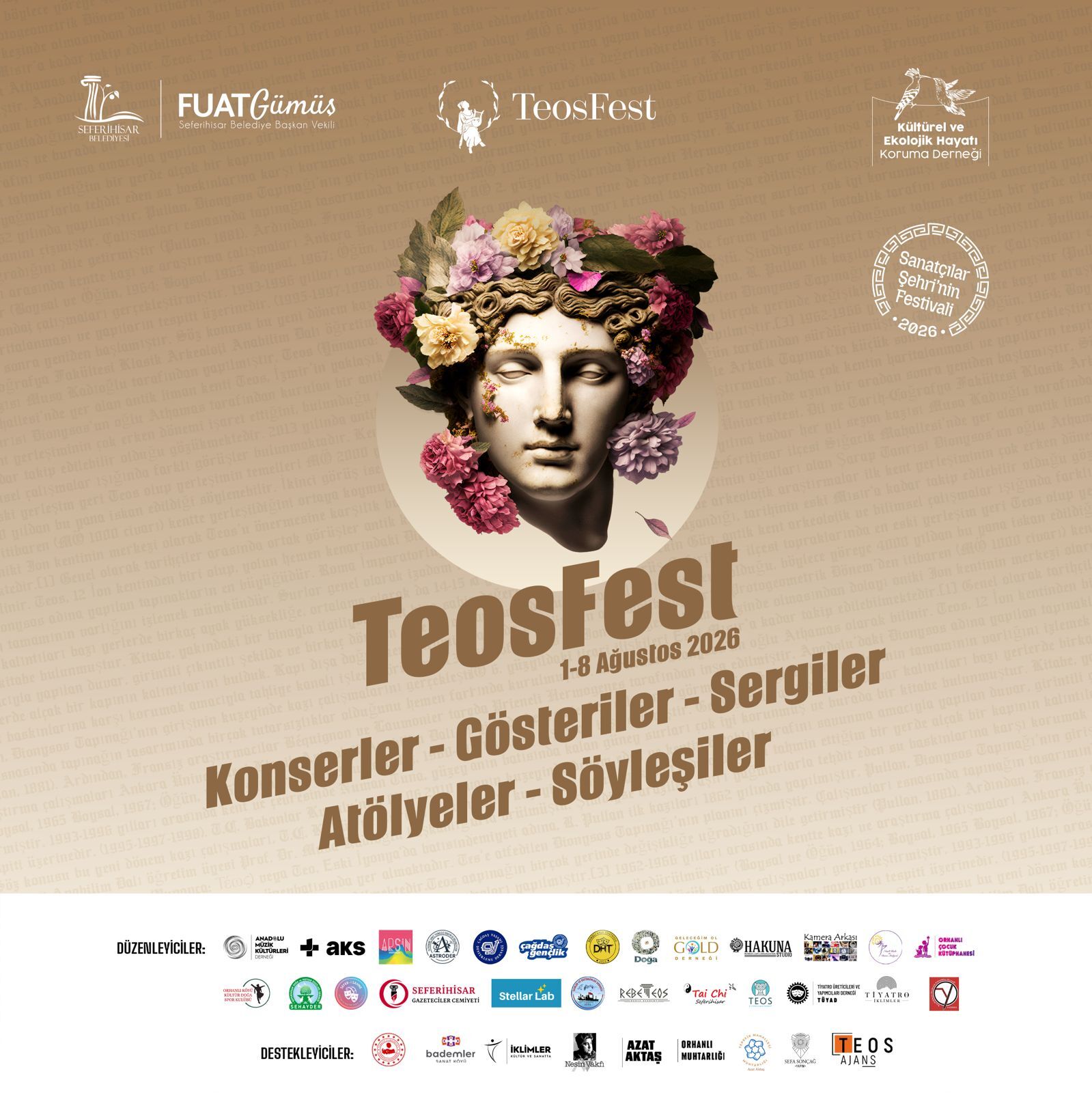 İzmir'in Sakin Şehir Unvanlı Ilçesi Seferihisar, 1 8 Ağustos Tarihleri Arasında Ikinci Kez Düzenlenecek Teosfest'e Ev Sahipliği Yapacak (3)