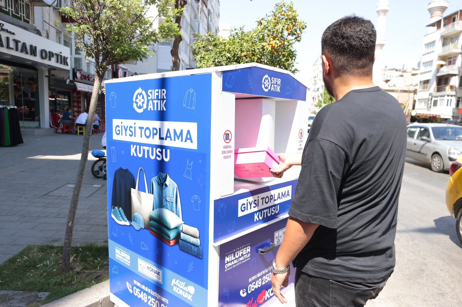 Konaklıların Eski Giysileri Çöpe Değil Geri Dönüşüme Gidiyor (2)