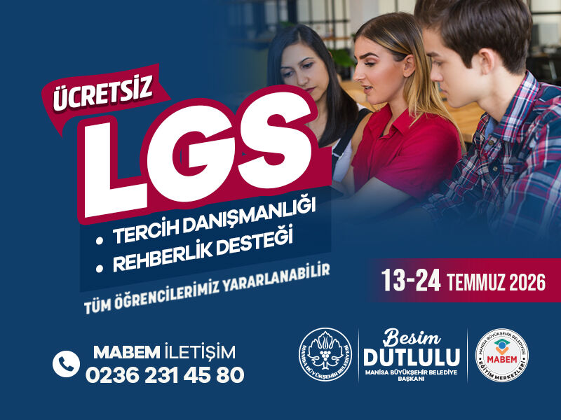 Manisa Büyükşehir’den Lgs Adaylarına Ücretsiz Tercih Desteği
