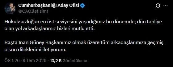 Tahliy Açıklamna