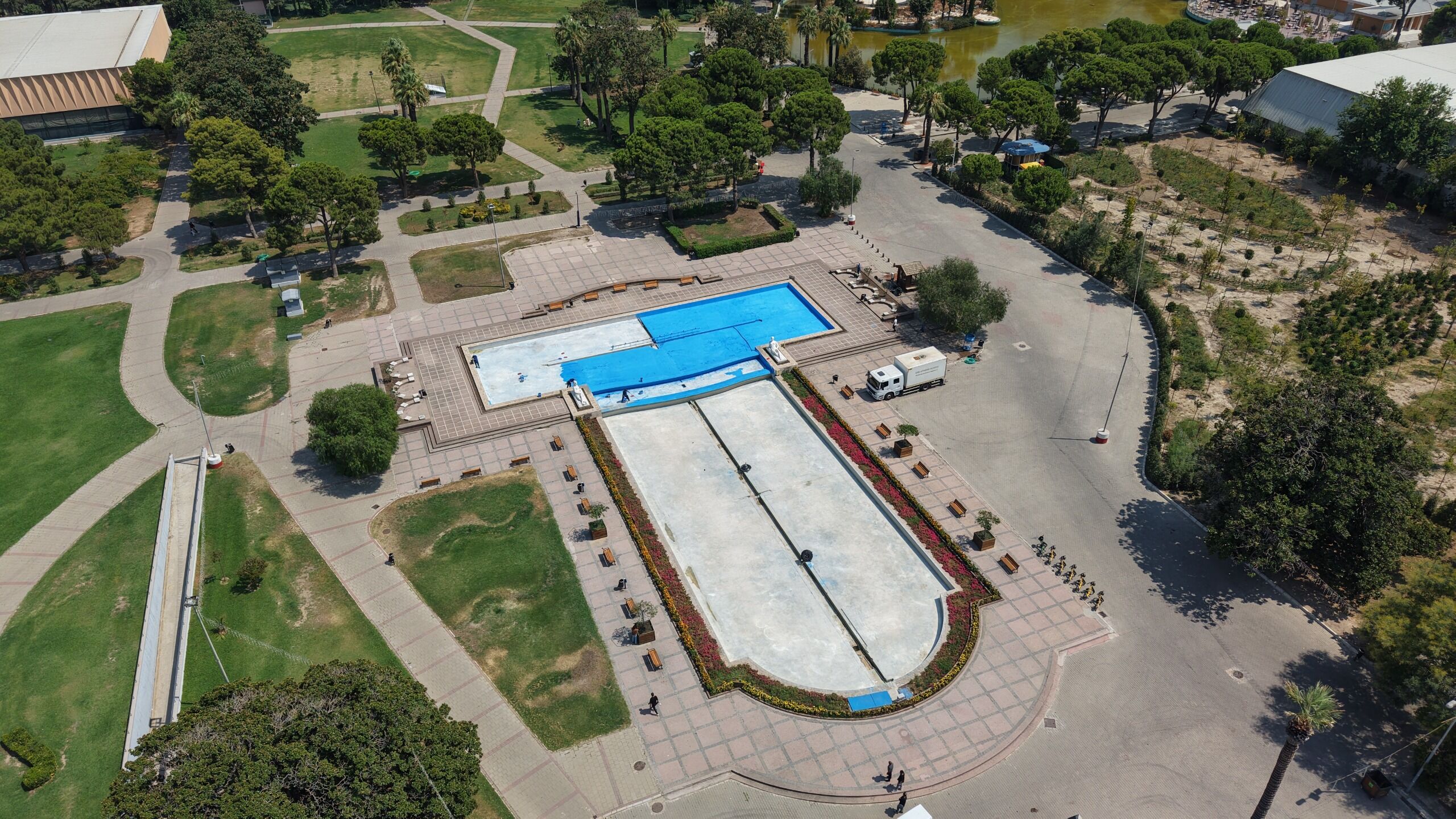 95. İzmir Enternasyonal Fuarı Öncesi Kültürpark’ta Hazırlıklar Sürüyor (3)