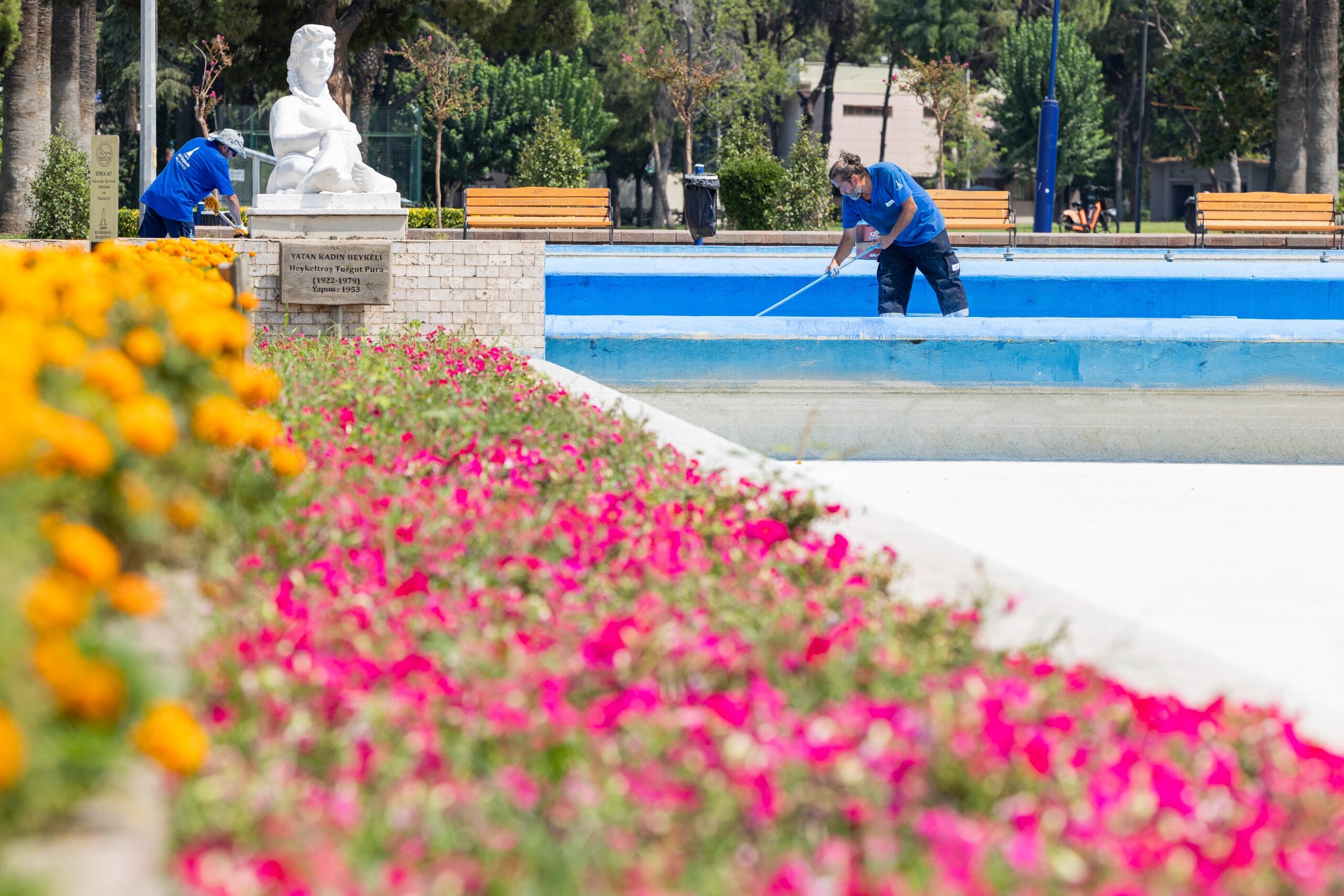 95. İzmir Enternasyonal Fuarı Öncesi Kültürpark’ta Hazırlıklar Sürüyor (6)