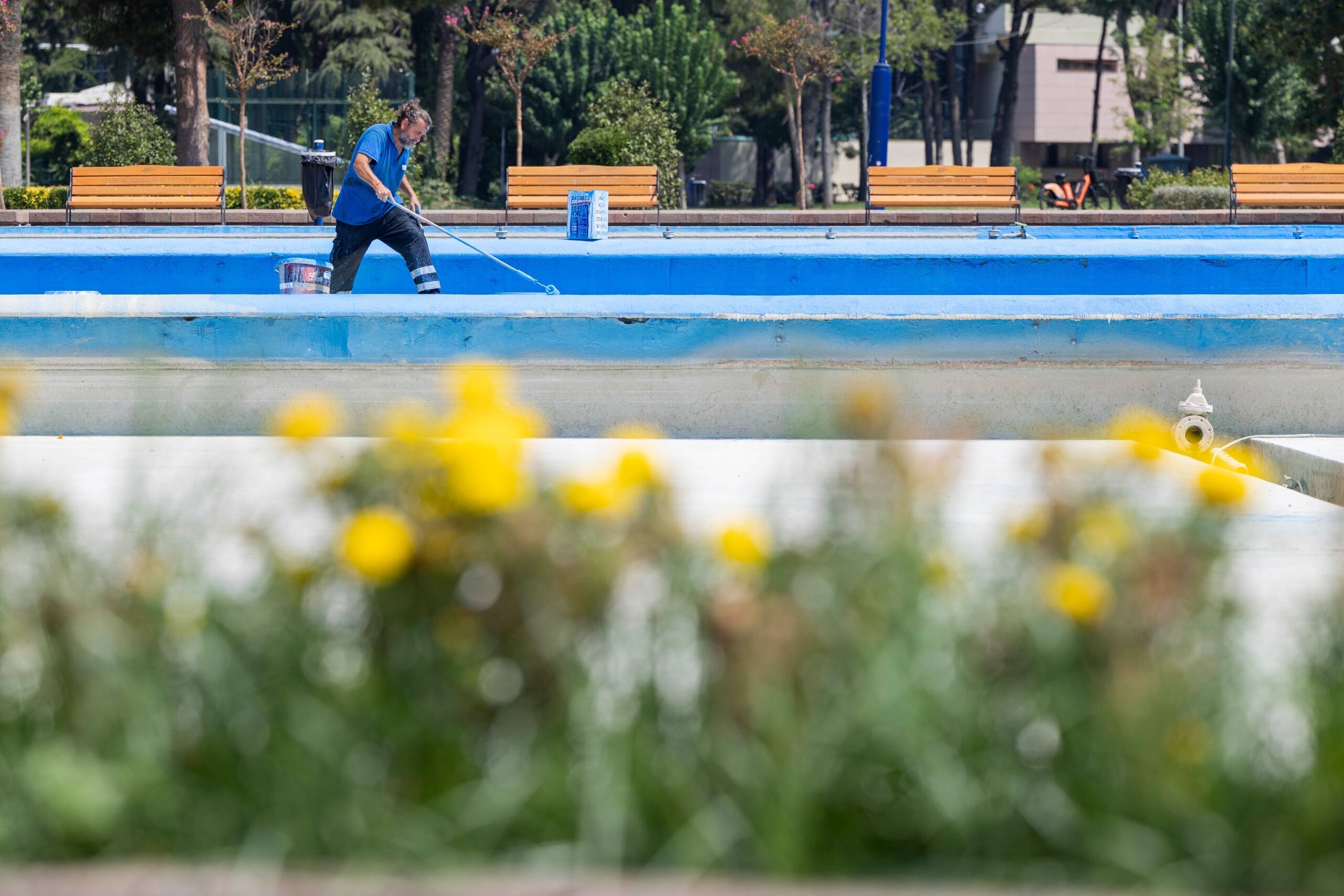 95. İzmir Enternasyonal Fuarı Öncesi Kültürpark’ta Hazırlıklar Sürüyor (9)