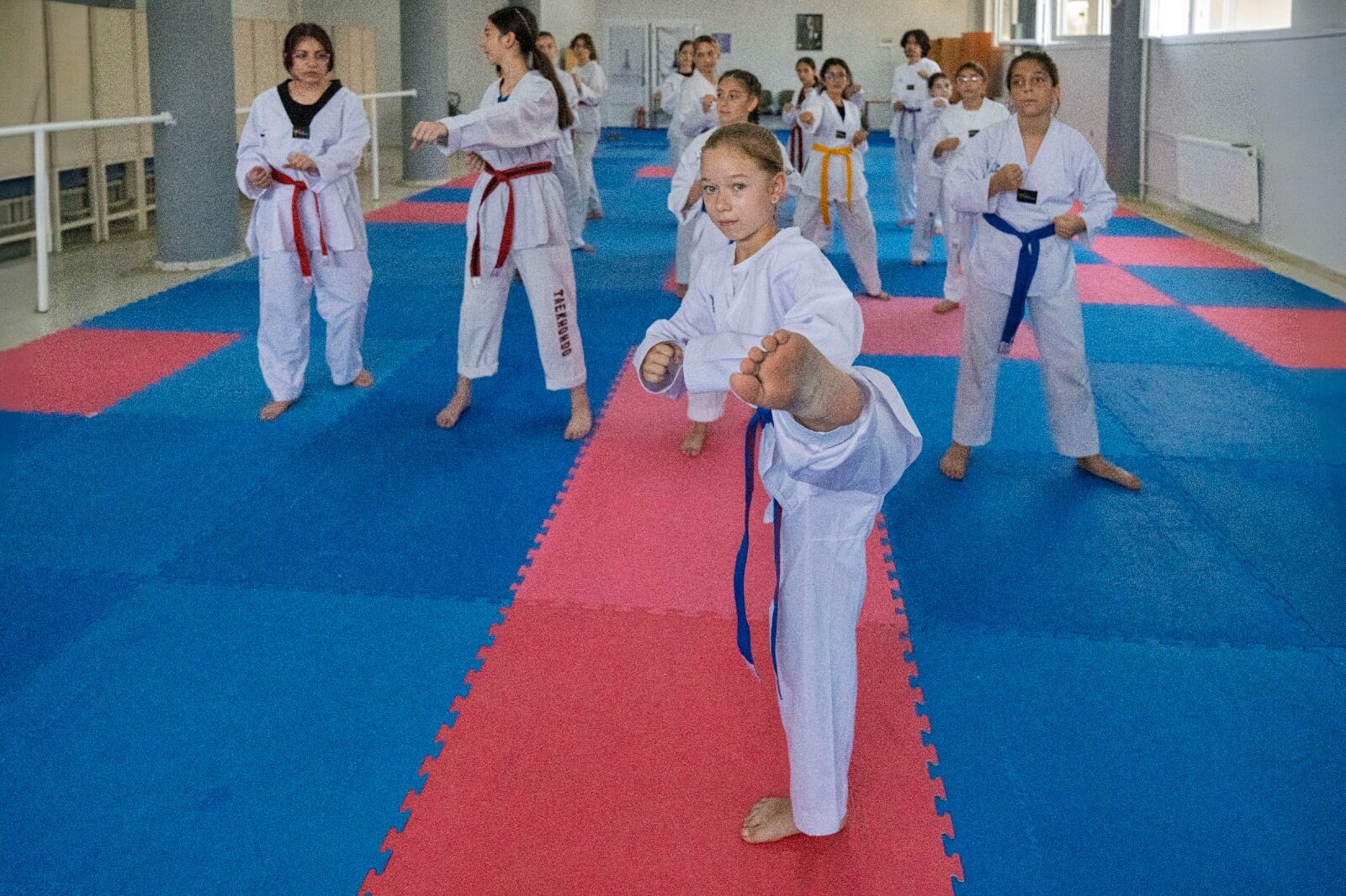 Büyükşehir’in Tekvando Kurslarına Çocuklardan Yoğun Ilgi (5)