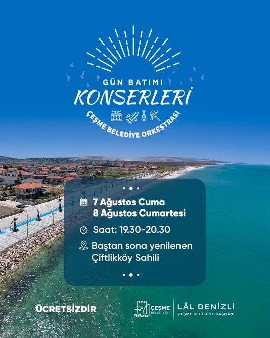 Gün Batımı Konserleri, Baştan Sona Yenilenen Çiftlikköy Sahili’ndegün Batimi Konserleri̇ 01