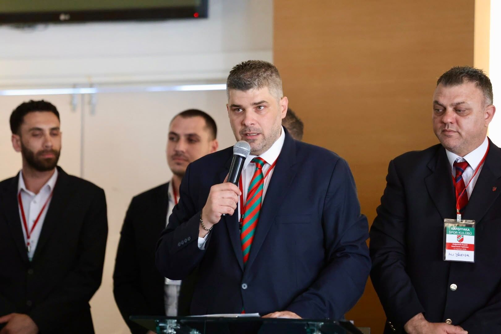 Karşıyaka Spor Kulübü Başkanı Yiğit Tusder, (1)