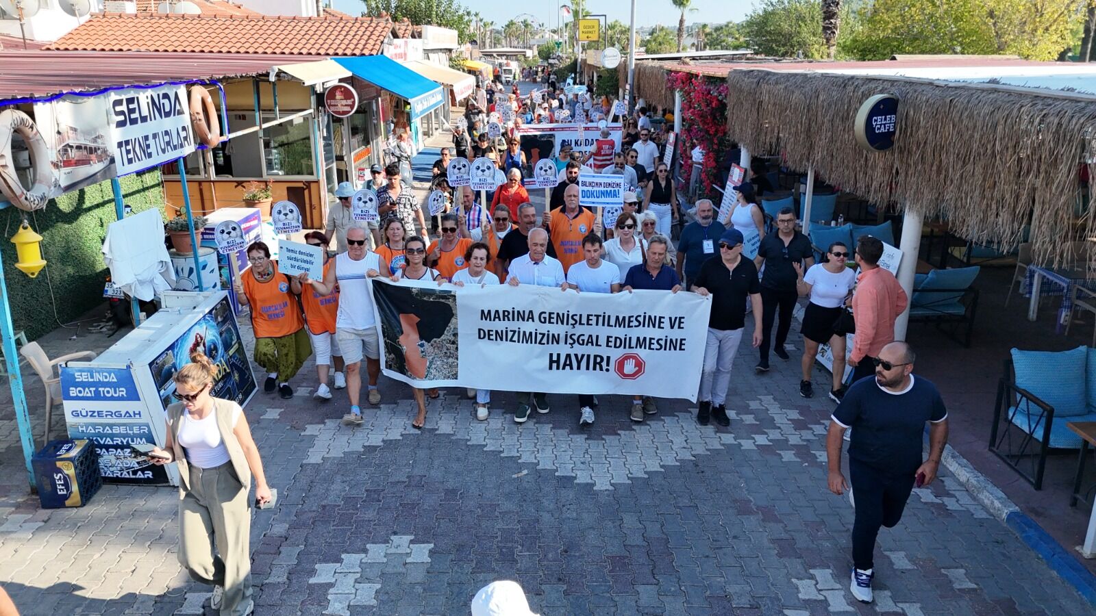 Sığacık’tan Güçlü Mesaj