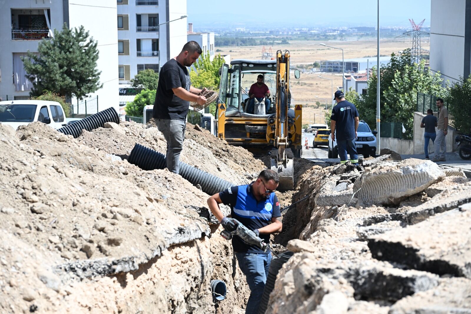 Akgedik TOKİ’de su altyapısı güçlendirildi