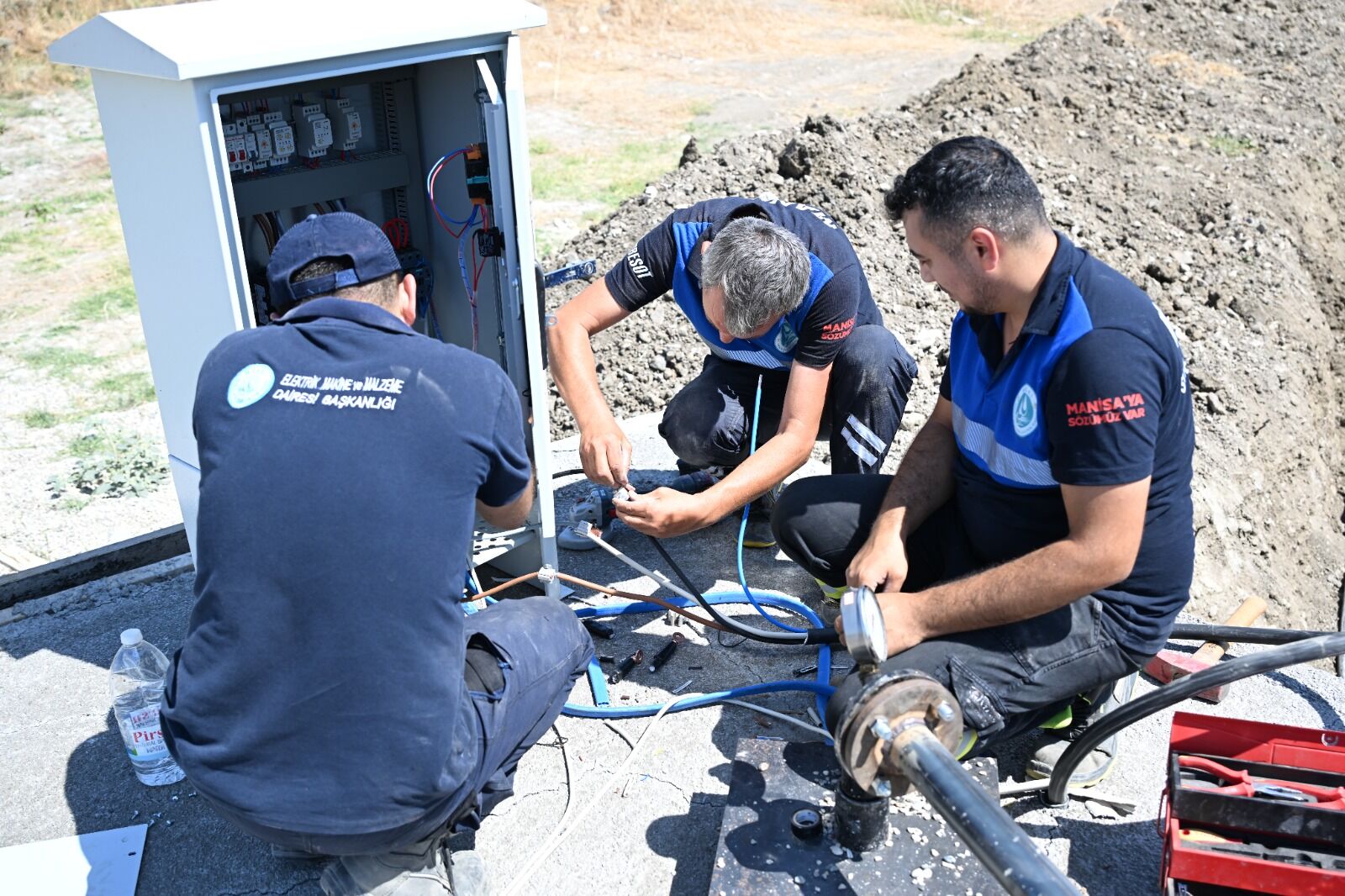 Akgedik Toki̇’de Su Altyapısı Güçlendirildi (9)