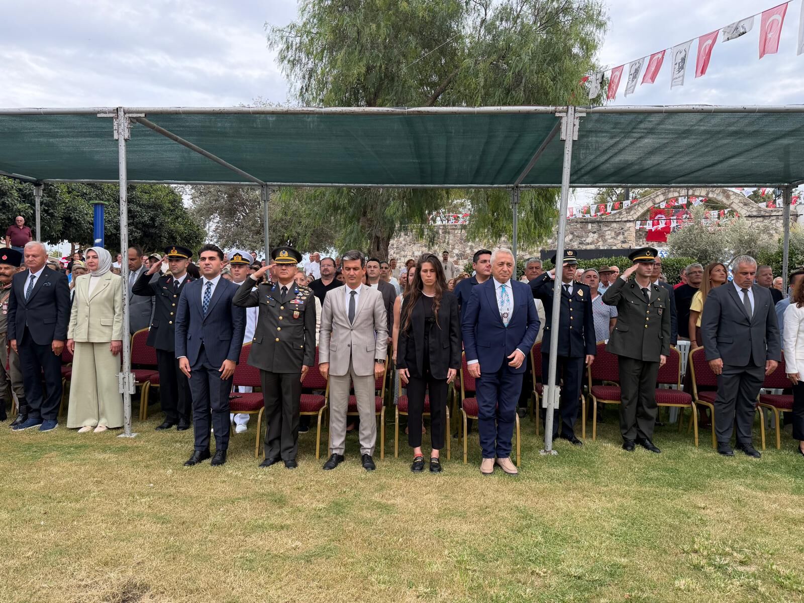 Alaçatı’nın Düşman Işgalinden Kurtuluşunun 104. Yıldönümü, Düzenlenen Törenlerle Kutlandı (5)